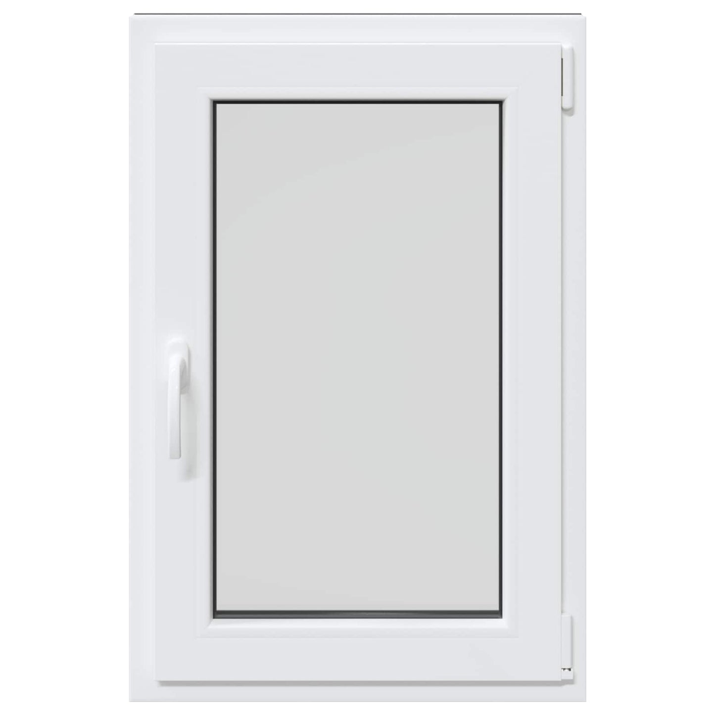 Basement Window RISOR 60 x 80 cm PVC and Glass Anthracite