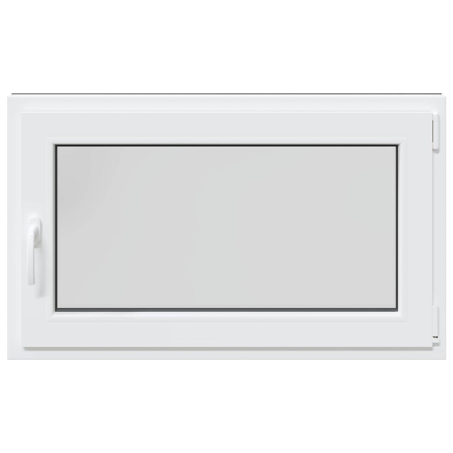 Basement Window RISOR 100 x 60 cm PVC and Glass Anthracite