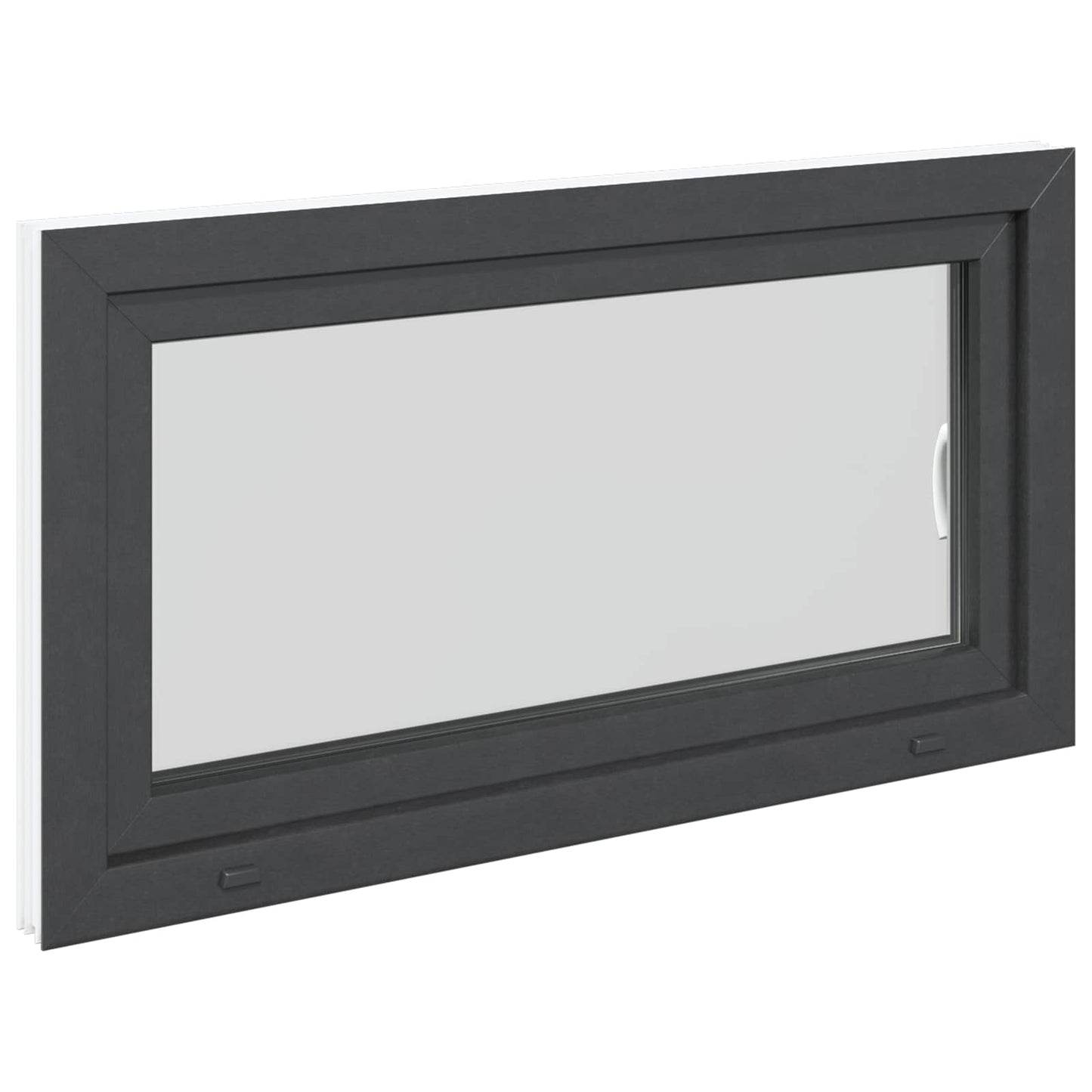 Tilt & Turn Basement Window RISOR 110 x 70 cm PVC and Glass