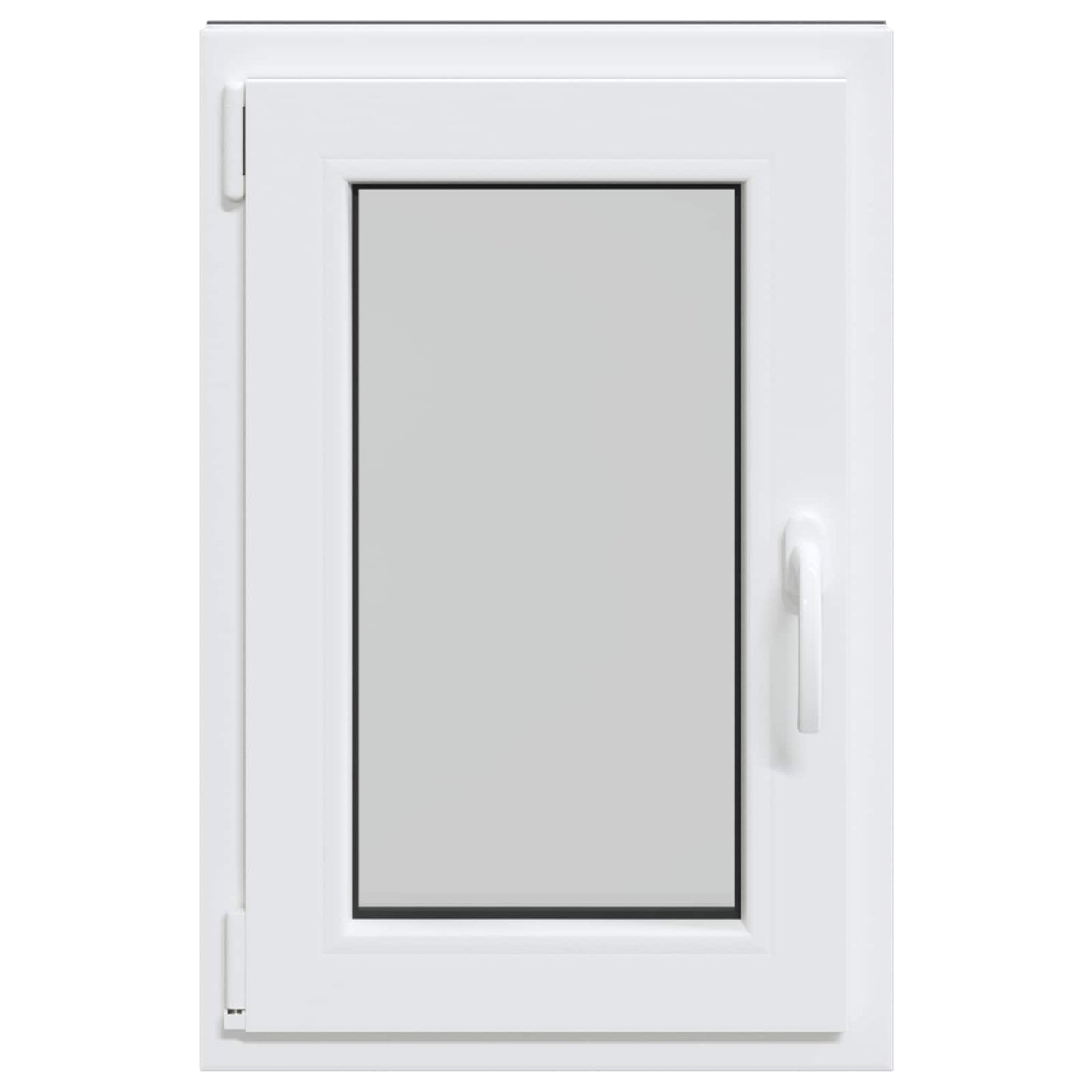 Basement Window RISOR 50 x 75 cm PVC and Glass Anthracite