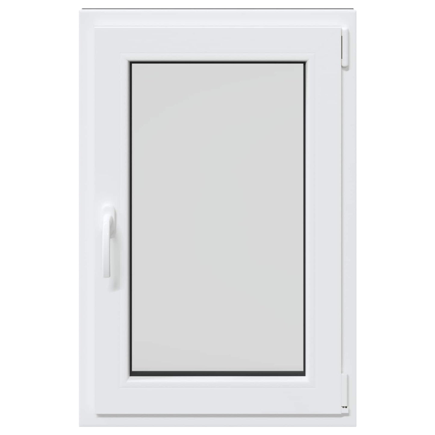 Basement Window RISOR 60 x 80 cm PVC and Glass Anthracite