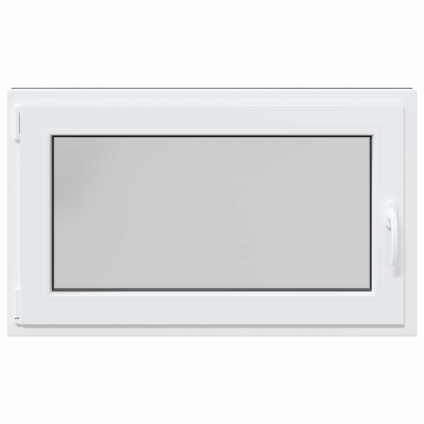 Basement Window RISOR 100 x 60 cm PVC and Glass Anthracite
