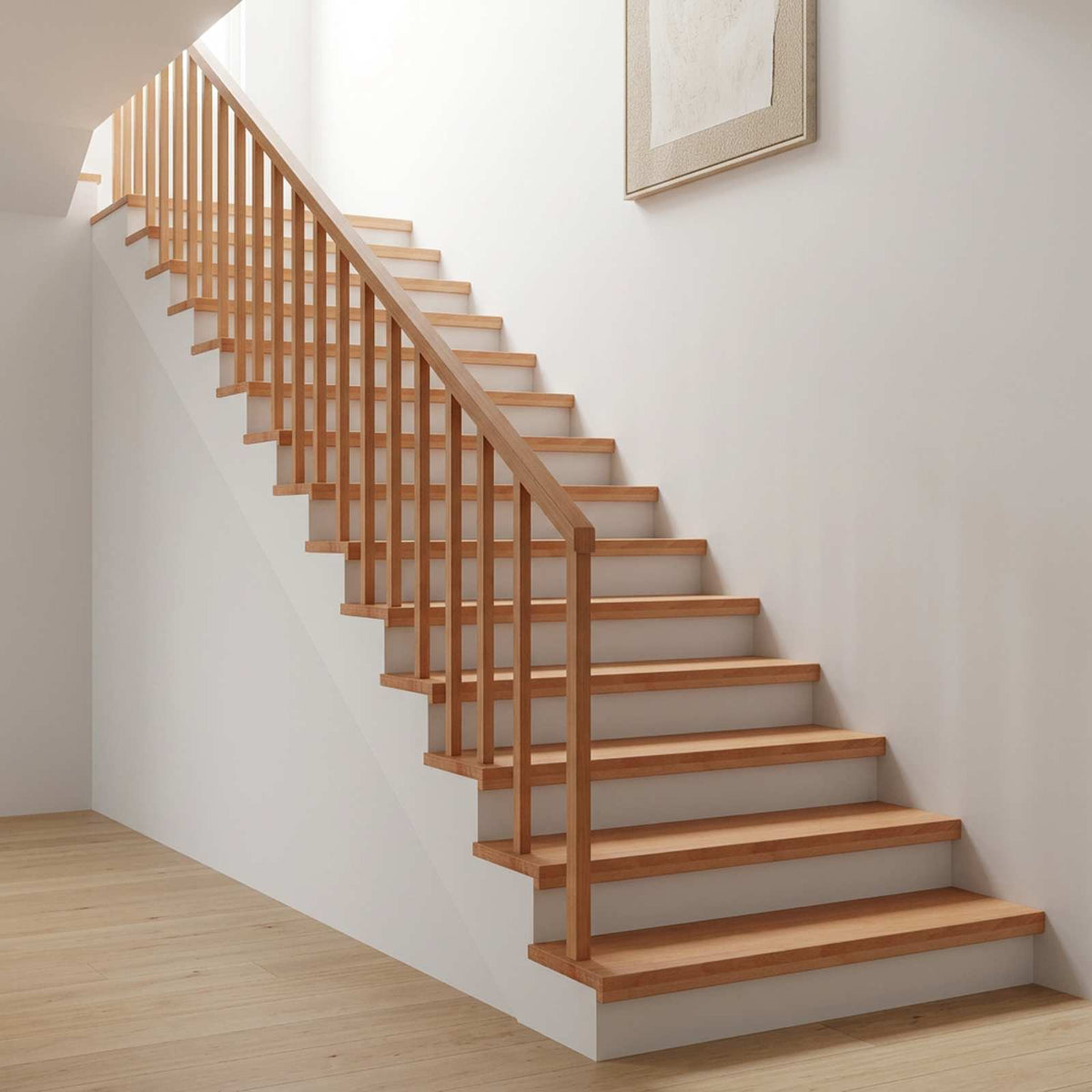 Stair Treads 12 pcs 90 x 25 x 2 cm Natural Solid Beech Wood