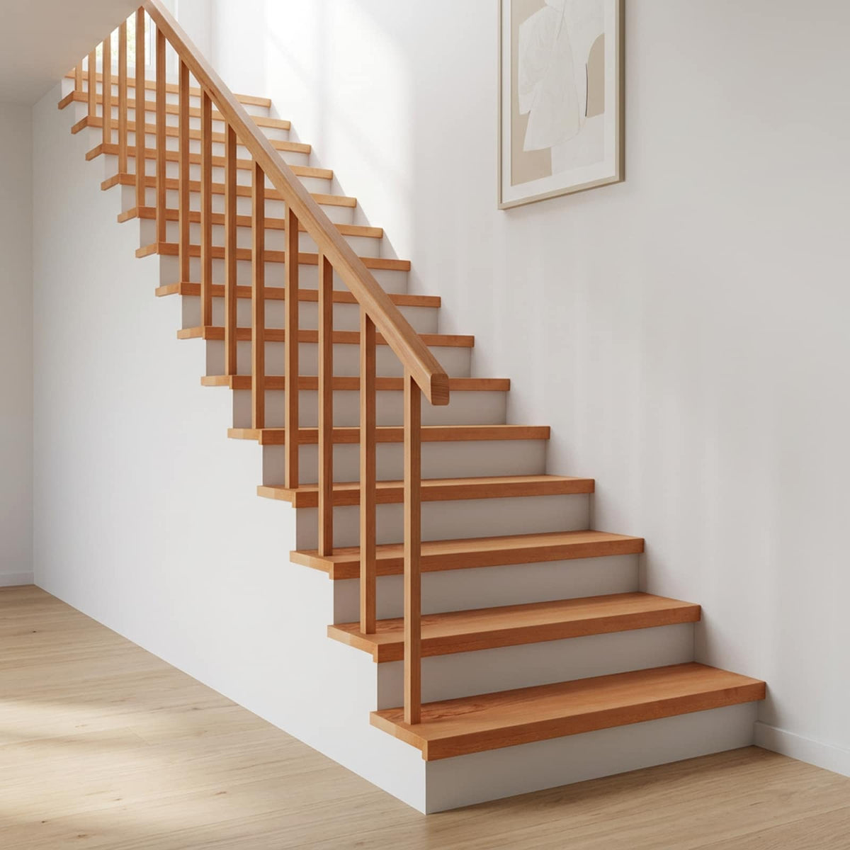 Stair Treads 16 pcs 70 x 30 x 2 cm Varnish Solid Beech Wood