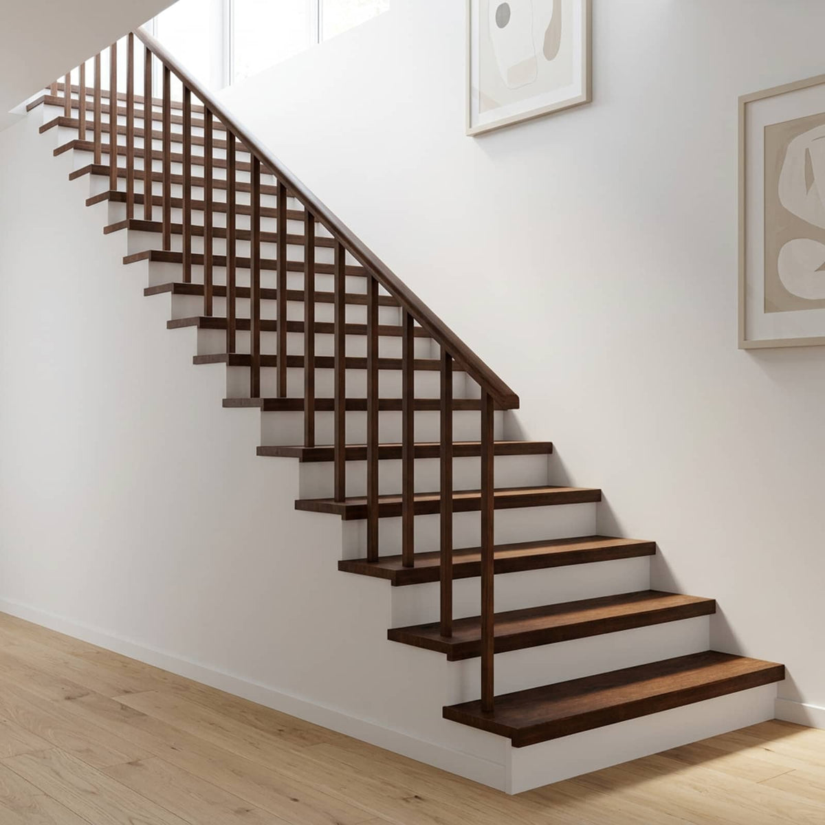 Stair Treads 12 pcs 90 x 25 x 2 cm Dark Brown Solid Beech Wood