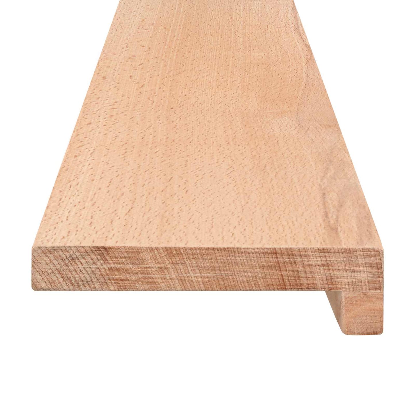 Stair Treads 12 pcs 70 x 25 x 2 cm Natural Solid Beech Wood