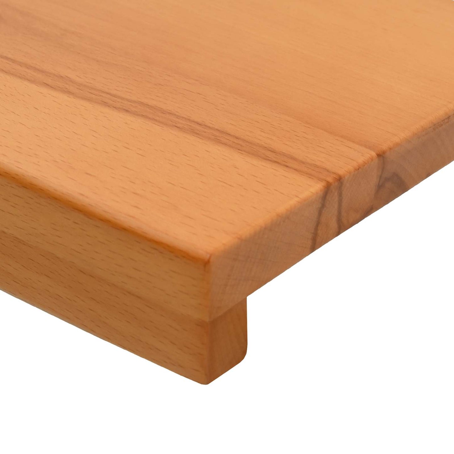 Stair Treads 12 pcs 90 x 30 x 2 cm Light Brown Solid Beech Wood