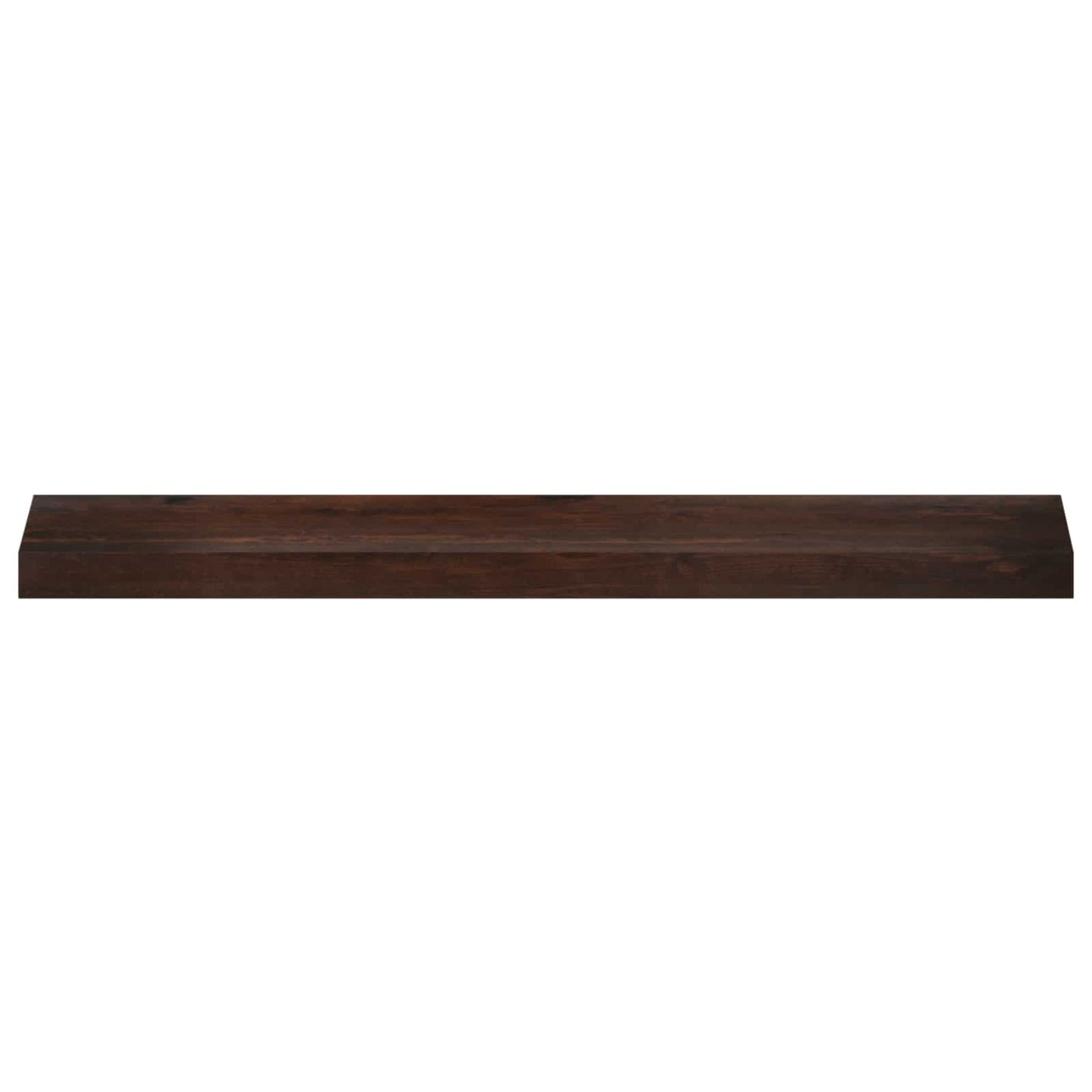 Window Sills 2 pcs Dark Brown 100 x 15 x 2 cm Solid Beech Wood