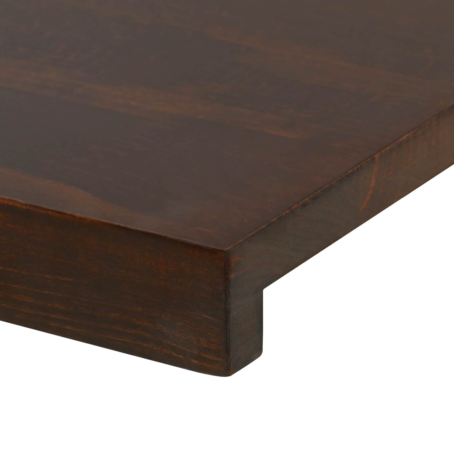Window Sills 2 pcs Dark Brown 90 x 20 x 2 cm Solid Beech Wood
