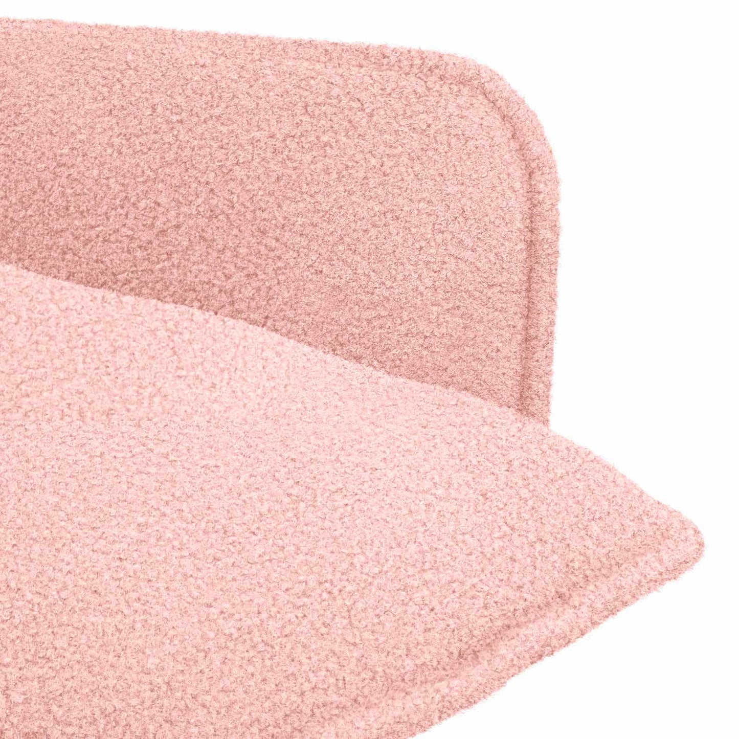 Armchair Pink Bouclé