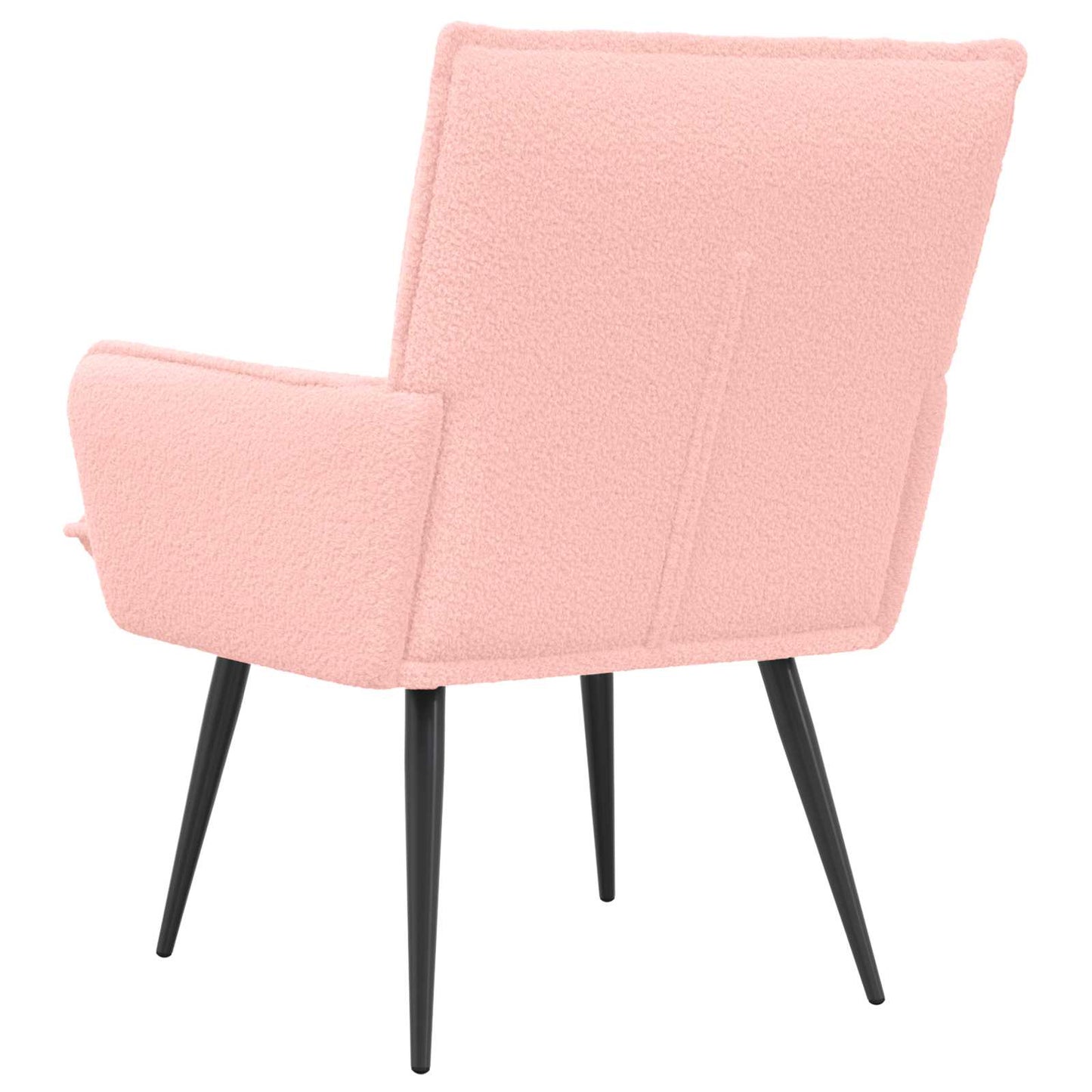 Armchair Pink Bouclé
