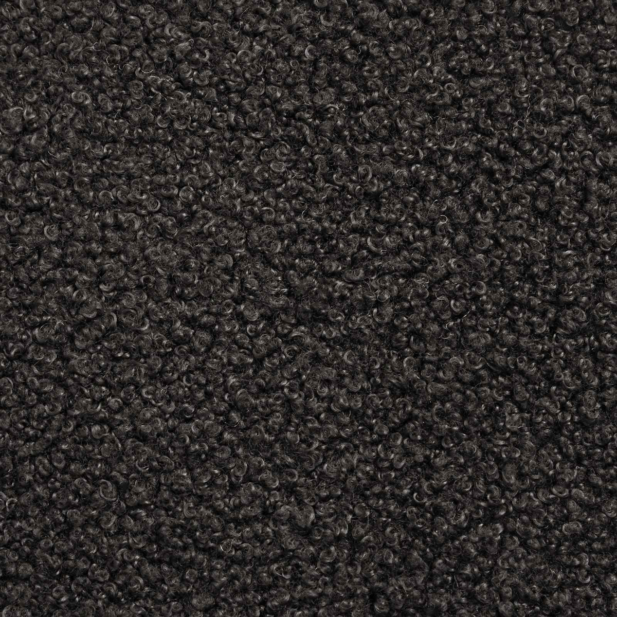 Armchair Black Bouclé