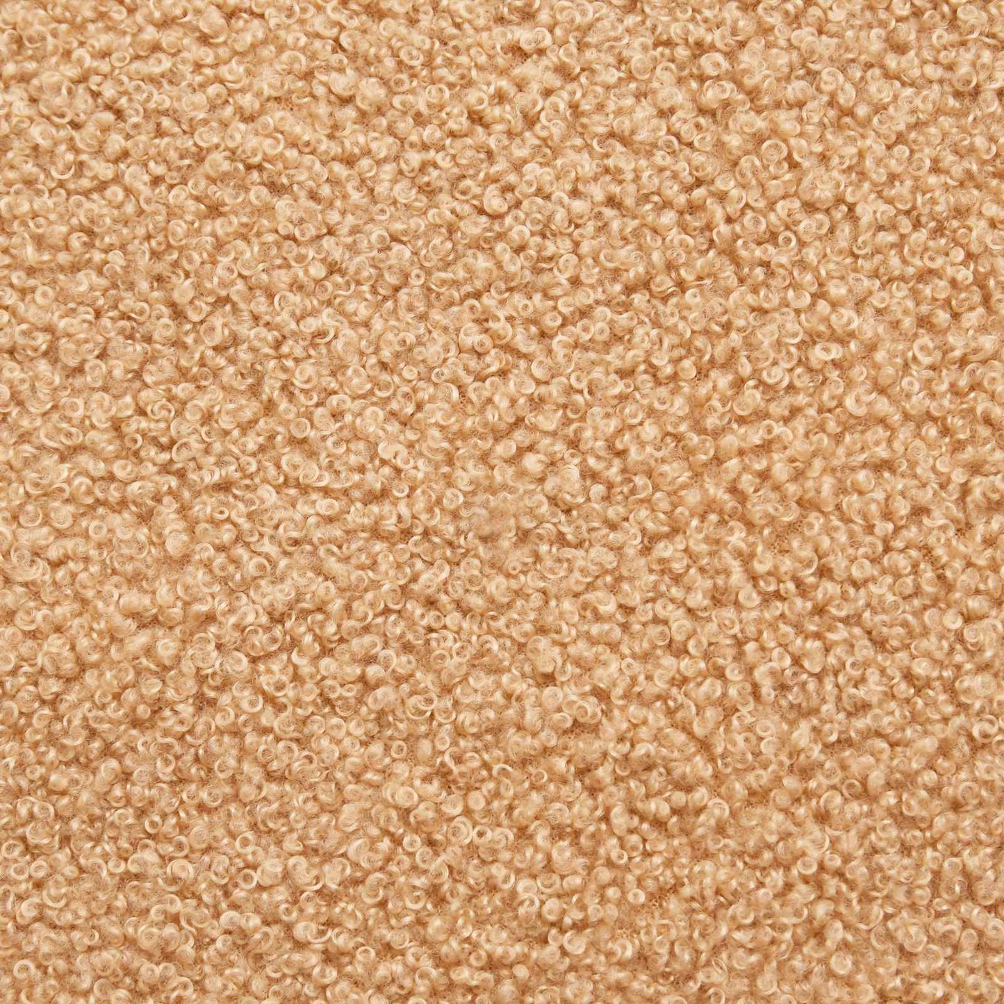 Armchair Beige Bouclé
