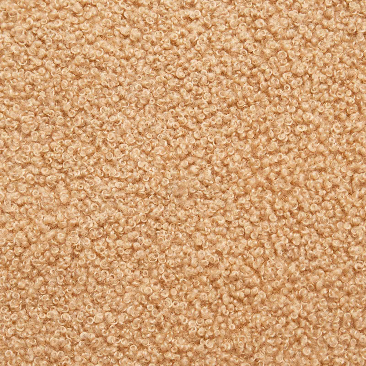 Armchair Beige Bouclé