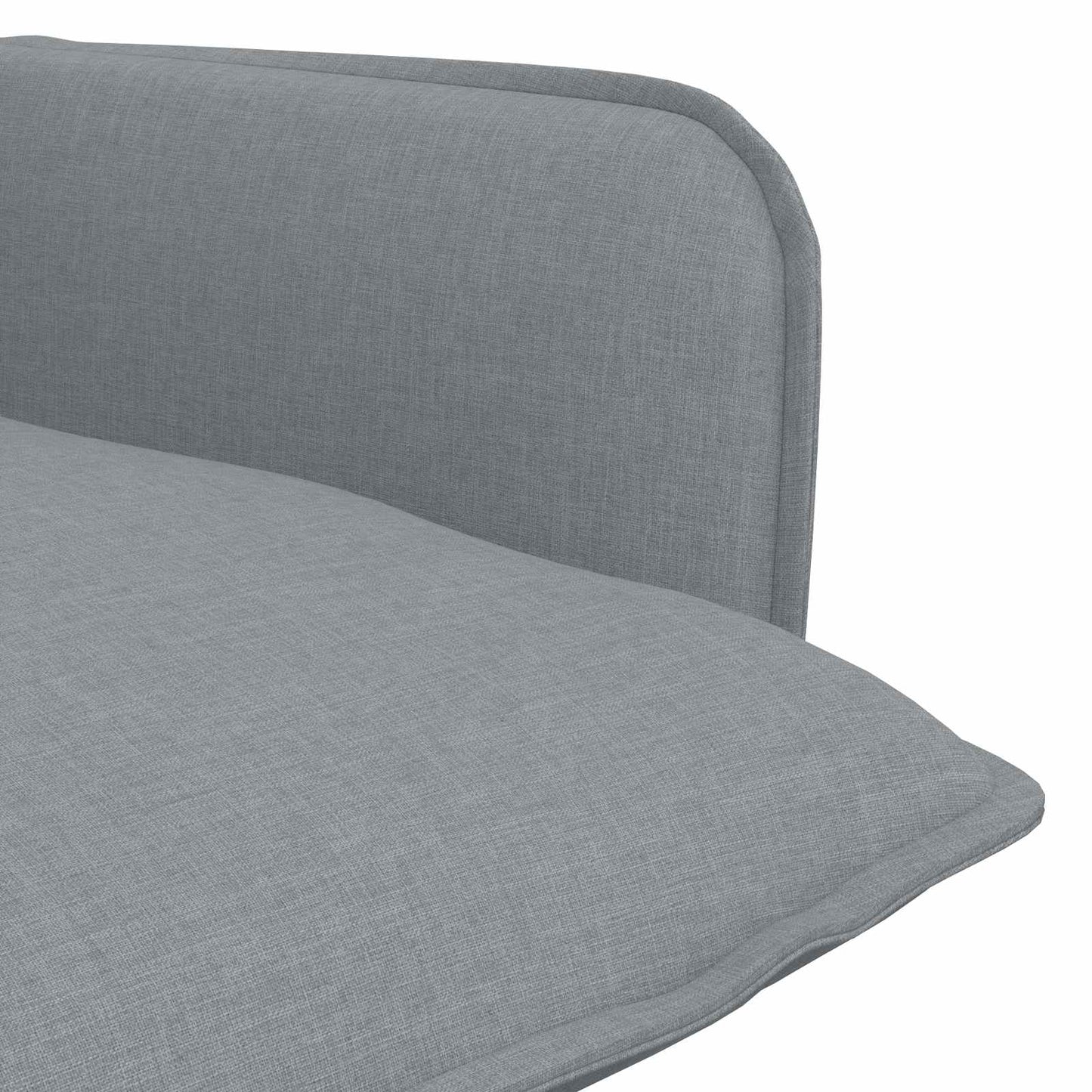 Armchair Light Grey Fabric