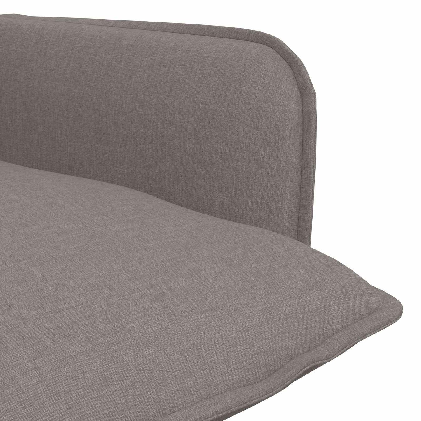 Armchair Taupe Fabric