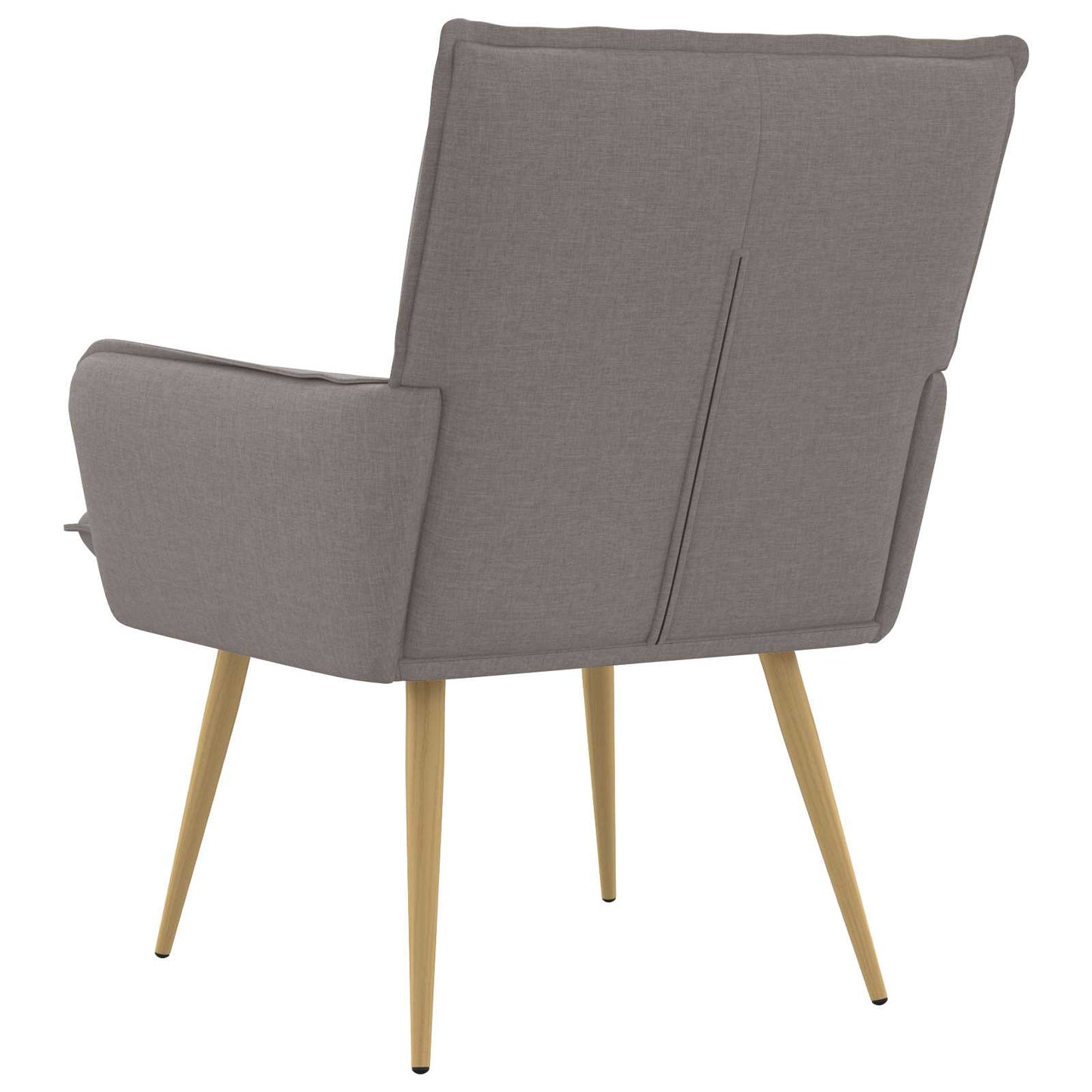 Armchair Taupe Fabric