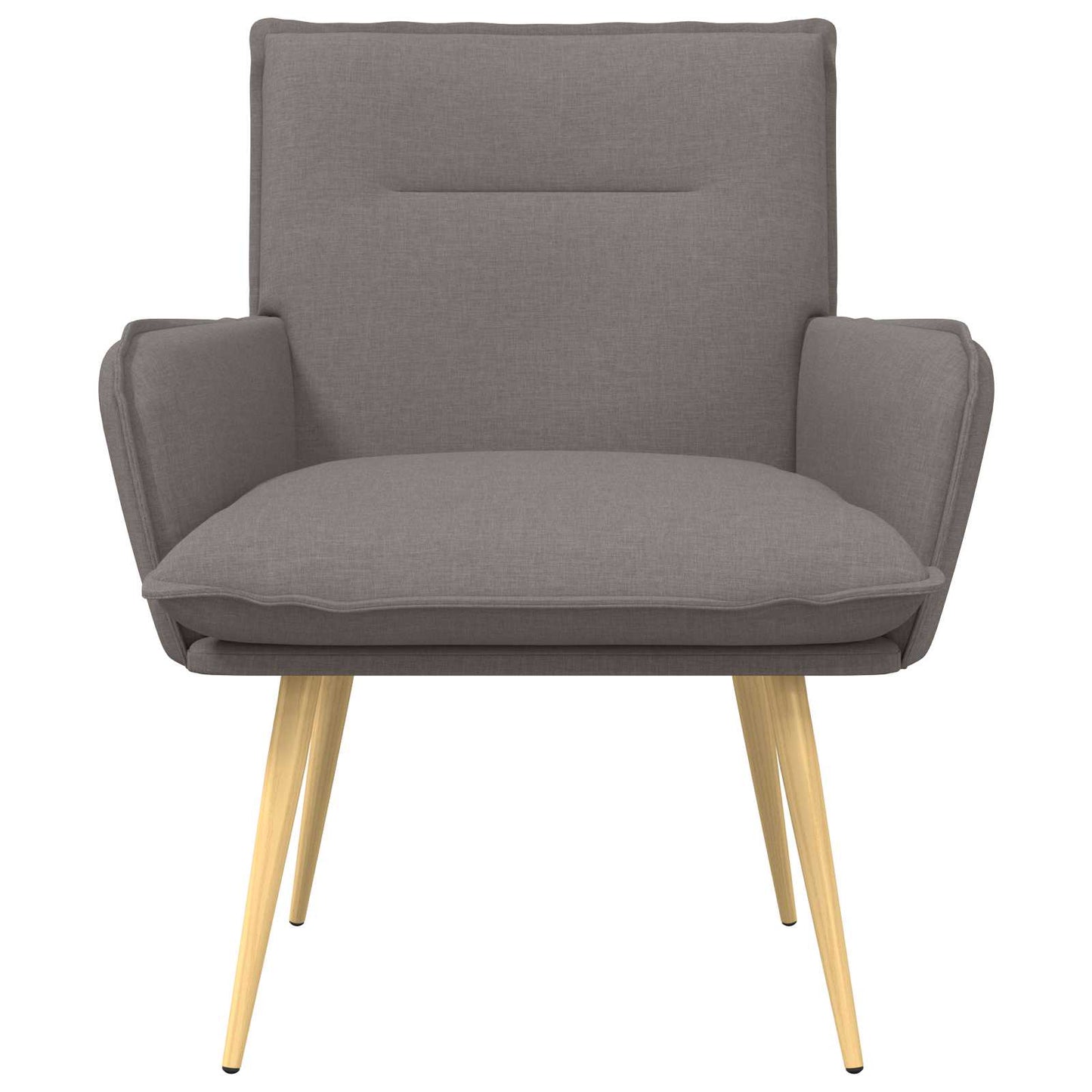 Armchair Taupe Fabric