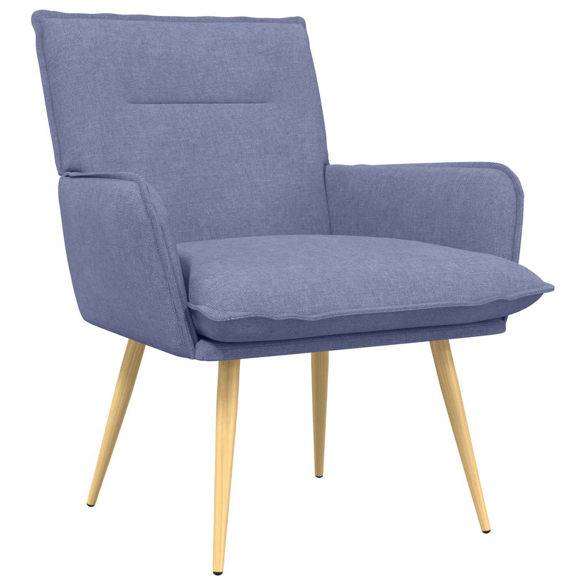 Armchair Jeans Blue Fabric