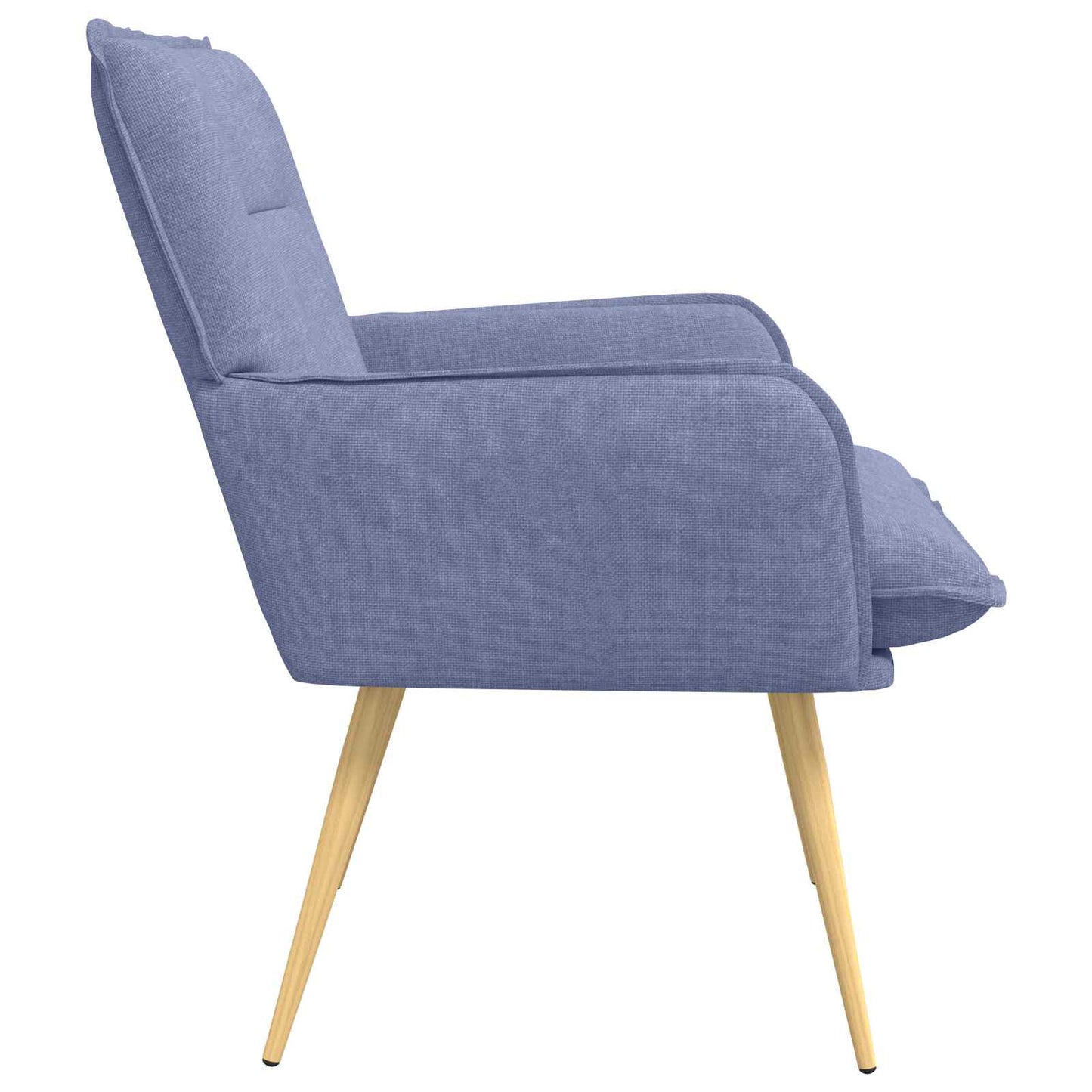 Armchair Jeans Blue Fabric