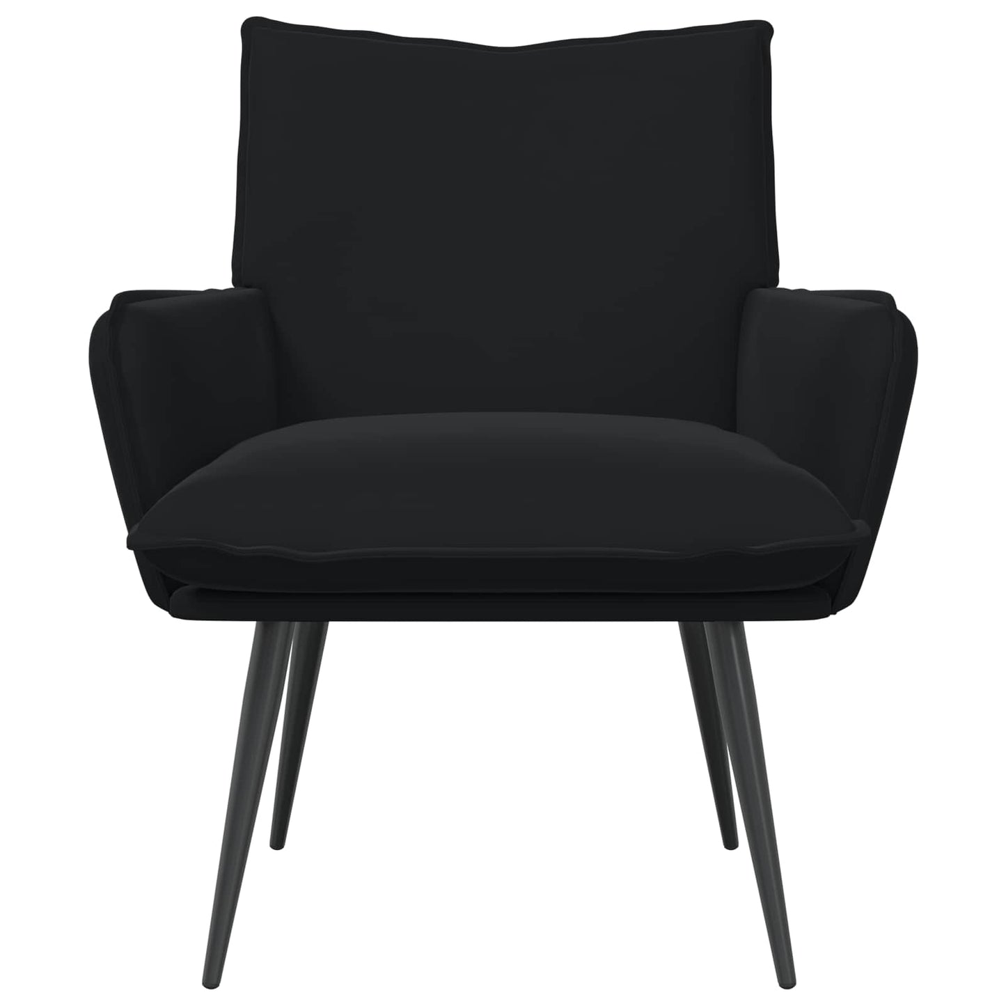 Armchair Black Velvet