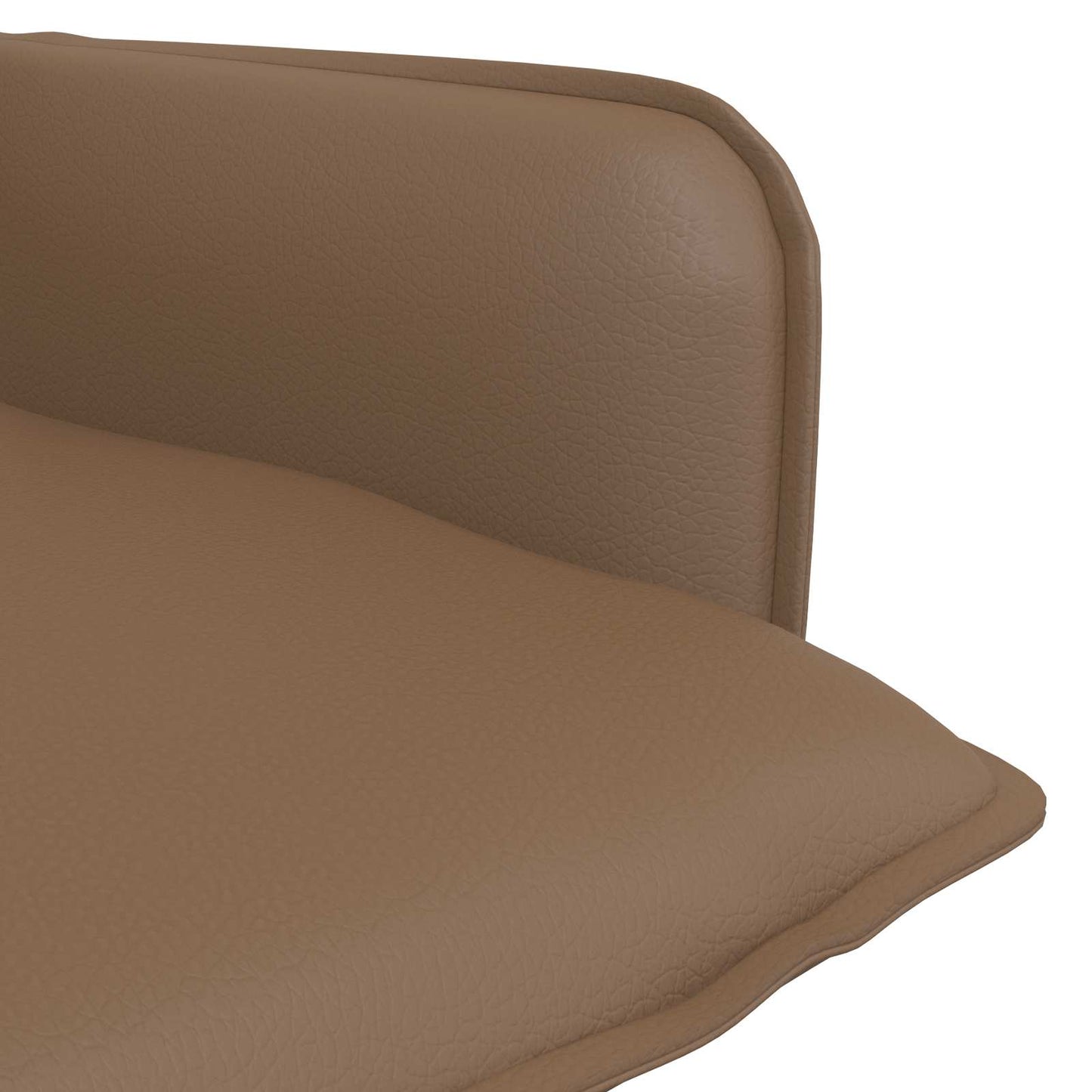 Armchair Cappuccino Faux Leather