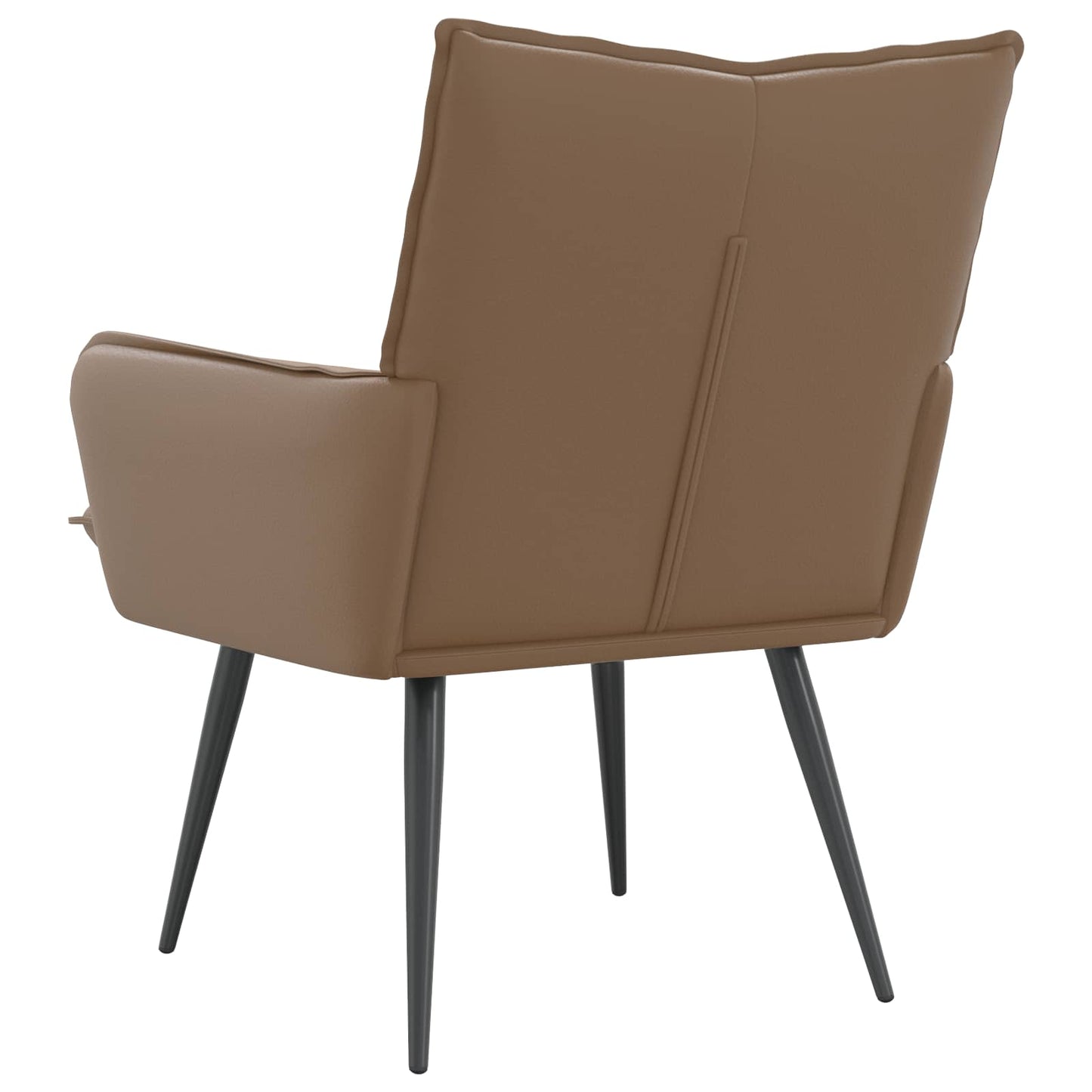 Armchair Cappuccino Faux Leather