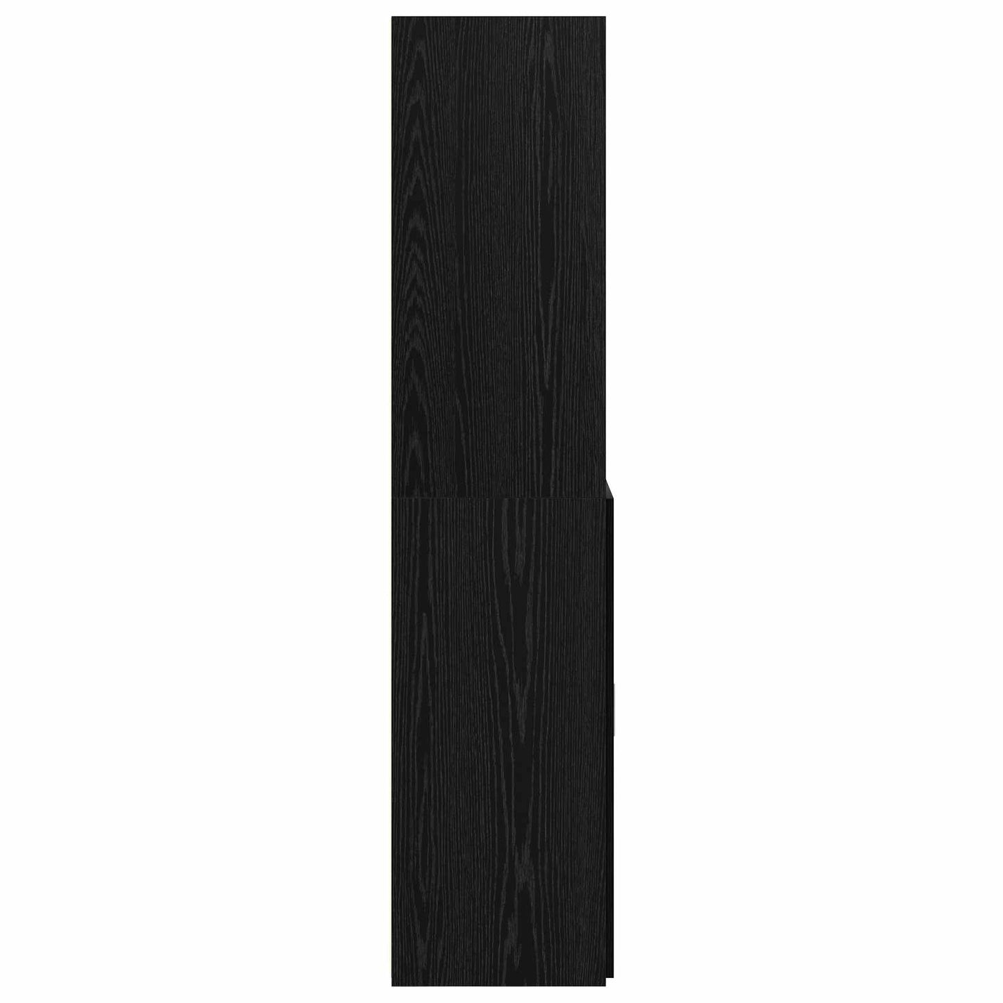Highboard Black Oak 70 x 42.5 x 185 cm Engineered Wood