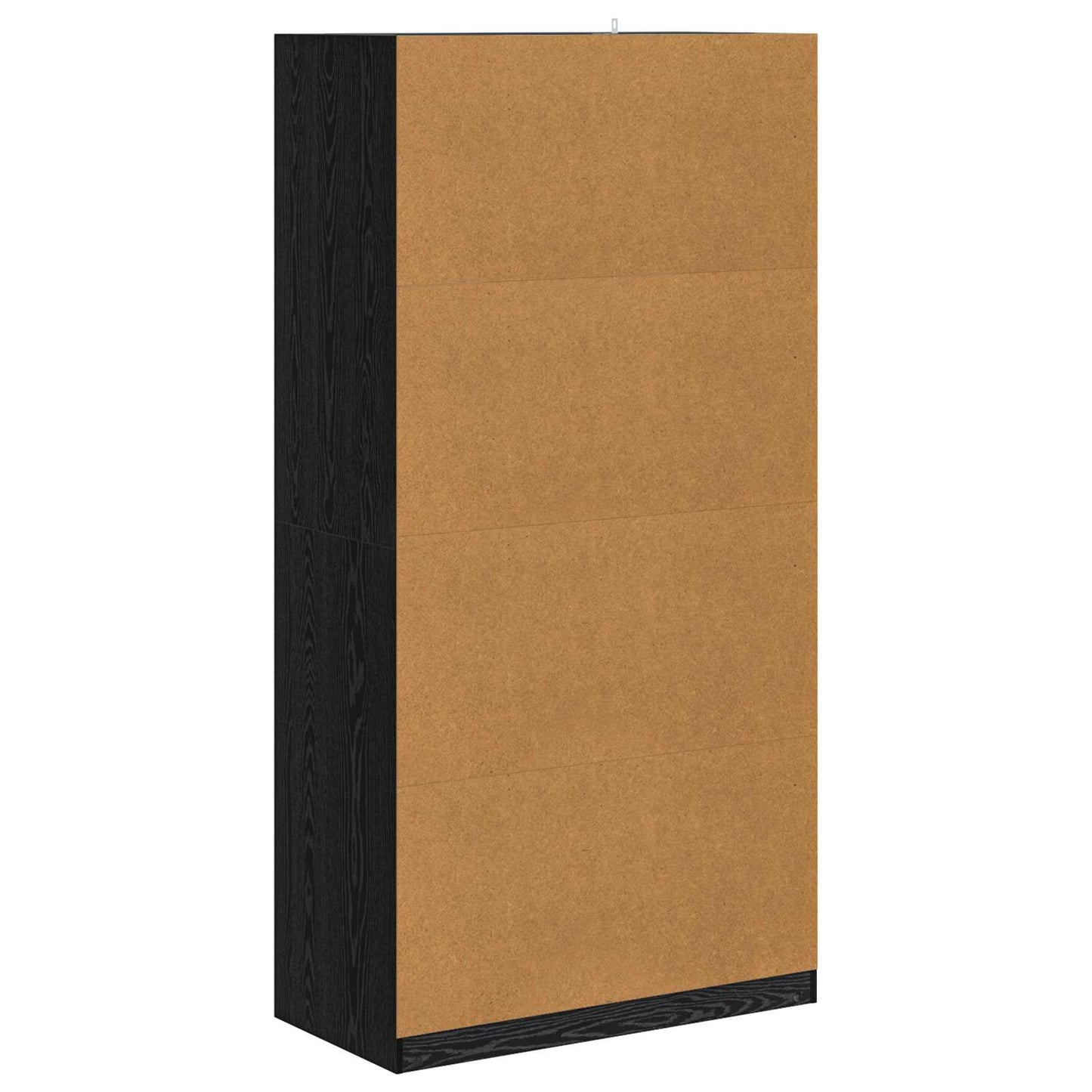 Wardrobe Black oak 100 x 50 x 200 cm Engineered Wood