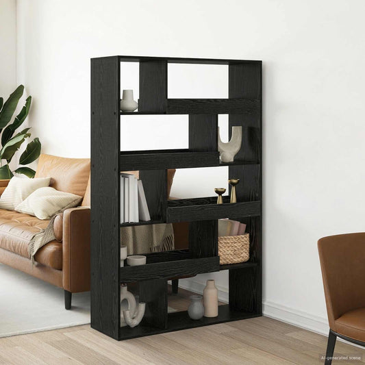 Book Shelf 100 x 33 x 156.5 cm Engineered Wood Black oak