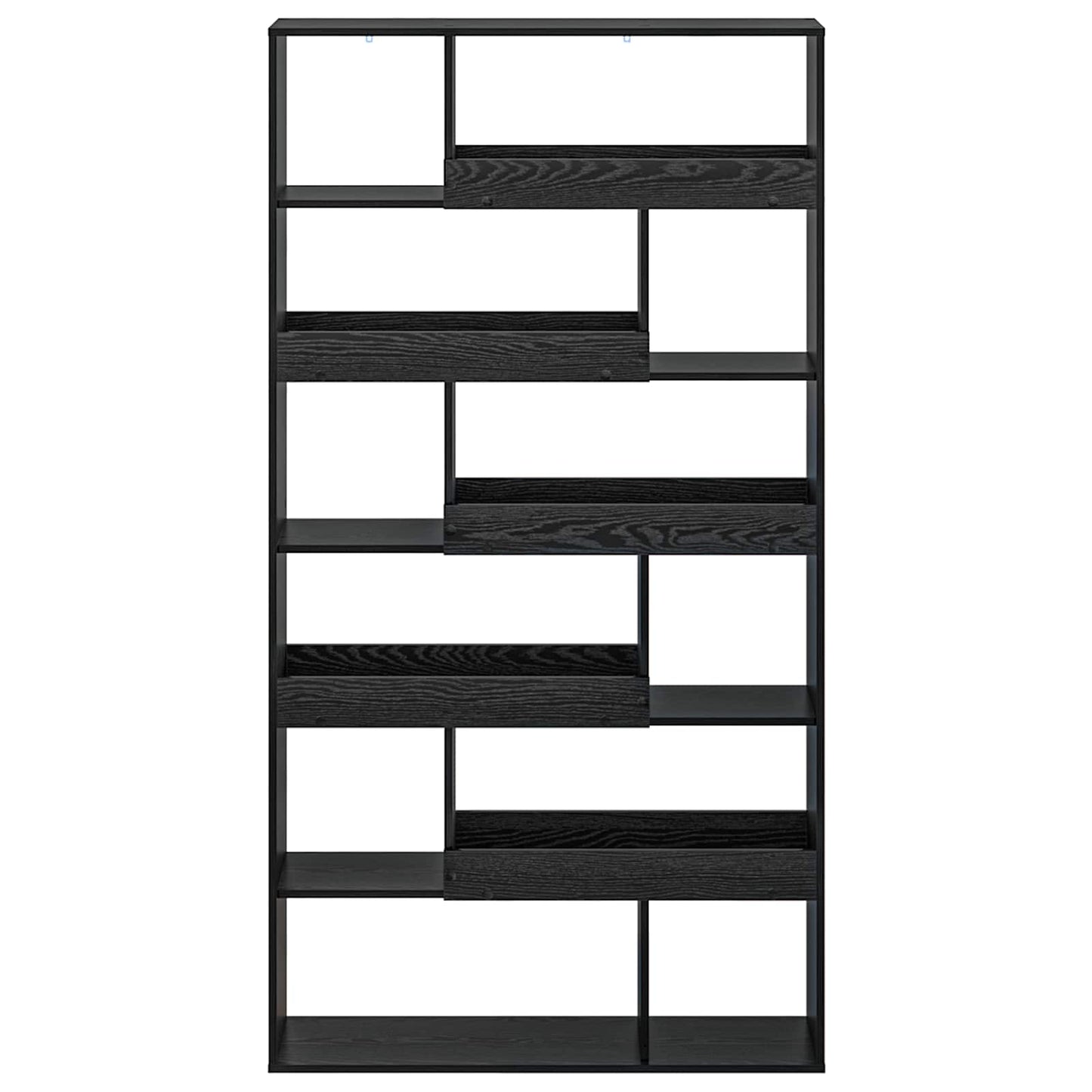 Book Shelf 100 x 33 x 156.5 cm Engineered Wood Black oak