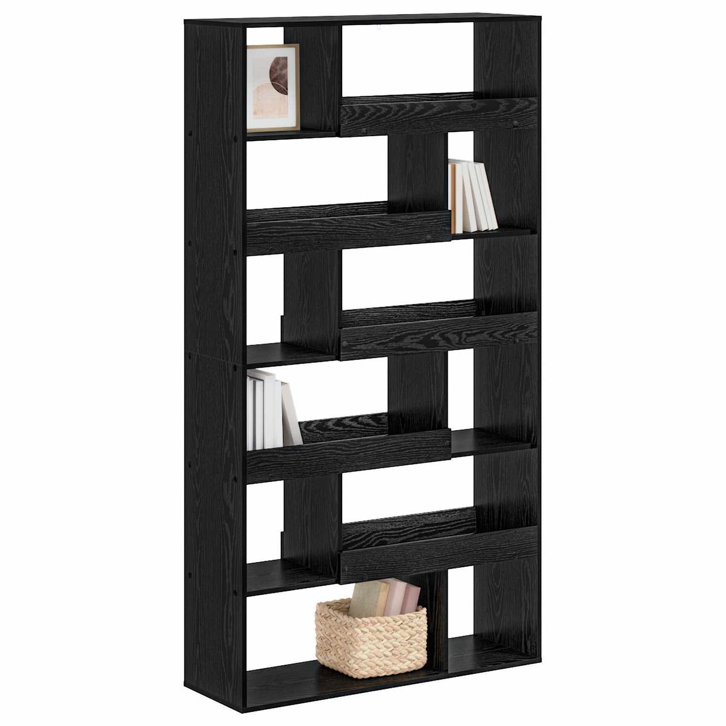 Book Shelf 100 x 33 x 156.5 cm Engineered Wood Black oak