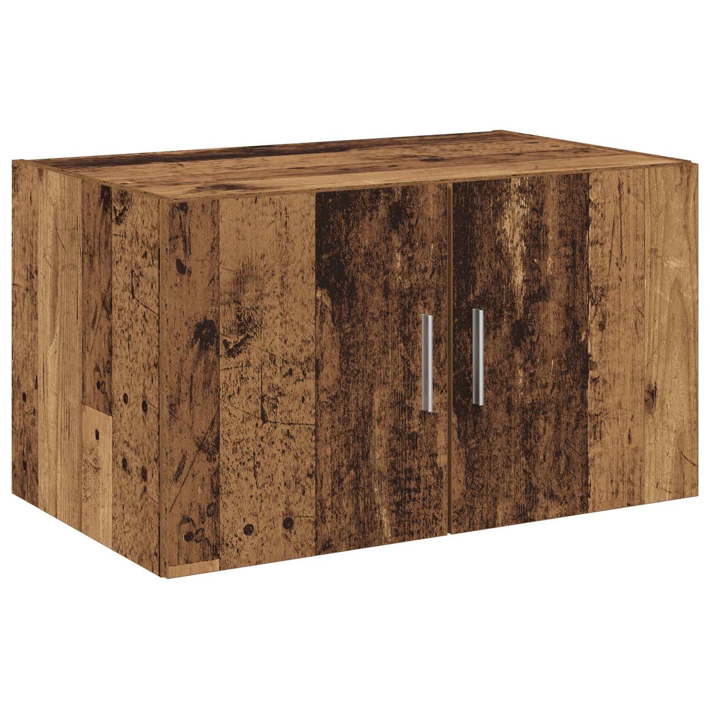 Storage Cabinet with Shelves Old Wood 70 x 42.5 x 225 cm