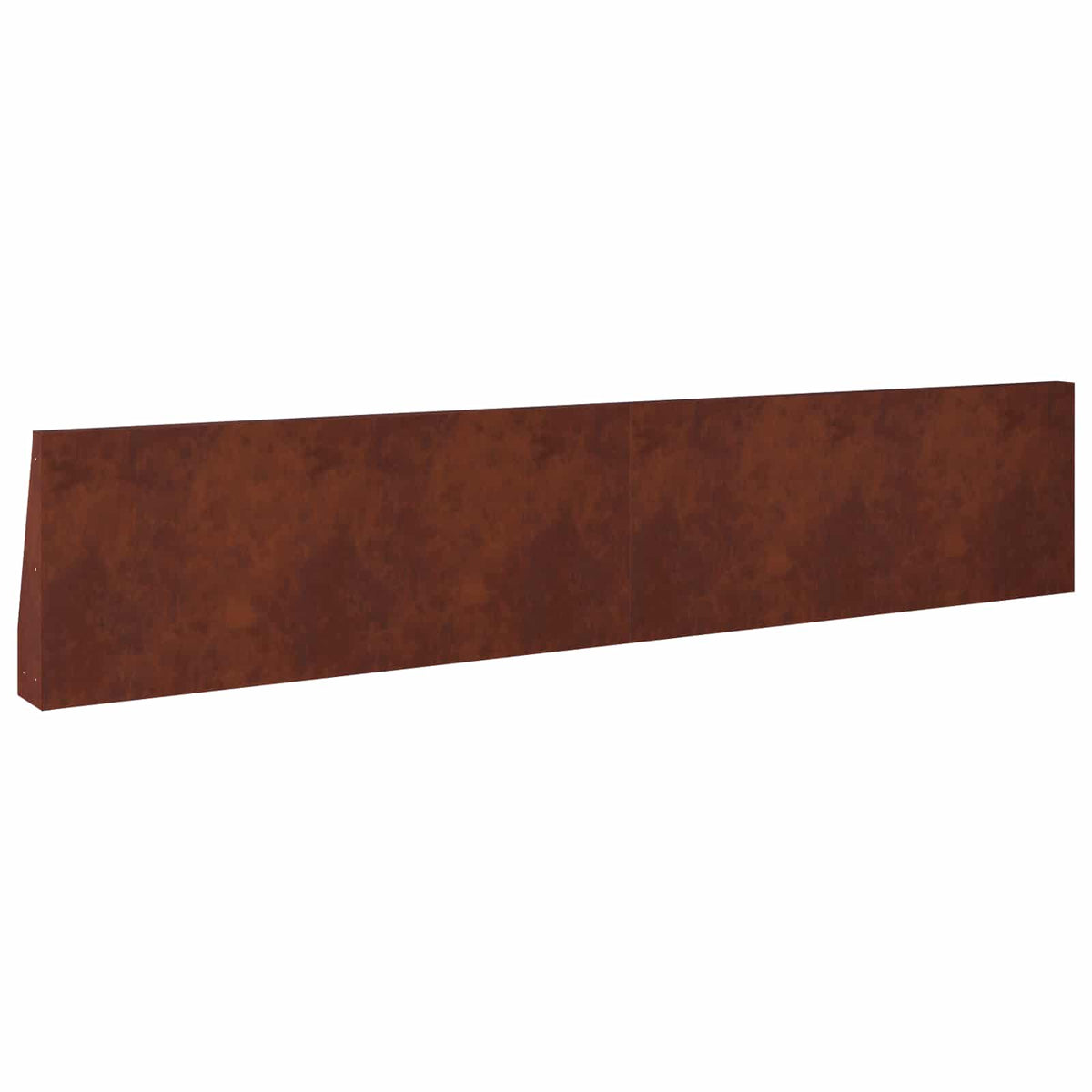 Retaining Wall 4 pcs 100 x 12 x 30 cm Weathering Steel Rusty