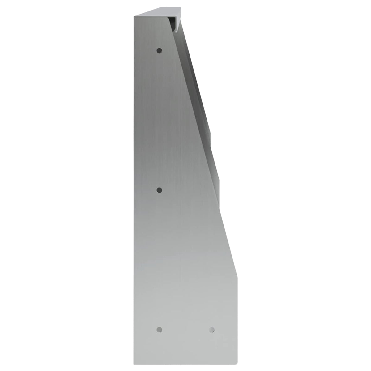 Retaining Wall 4 pcs 60 x 12 x 40 cm Galvanised Steel Silver