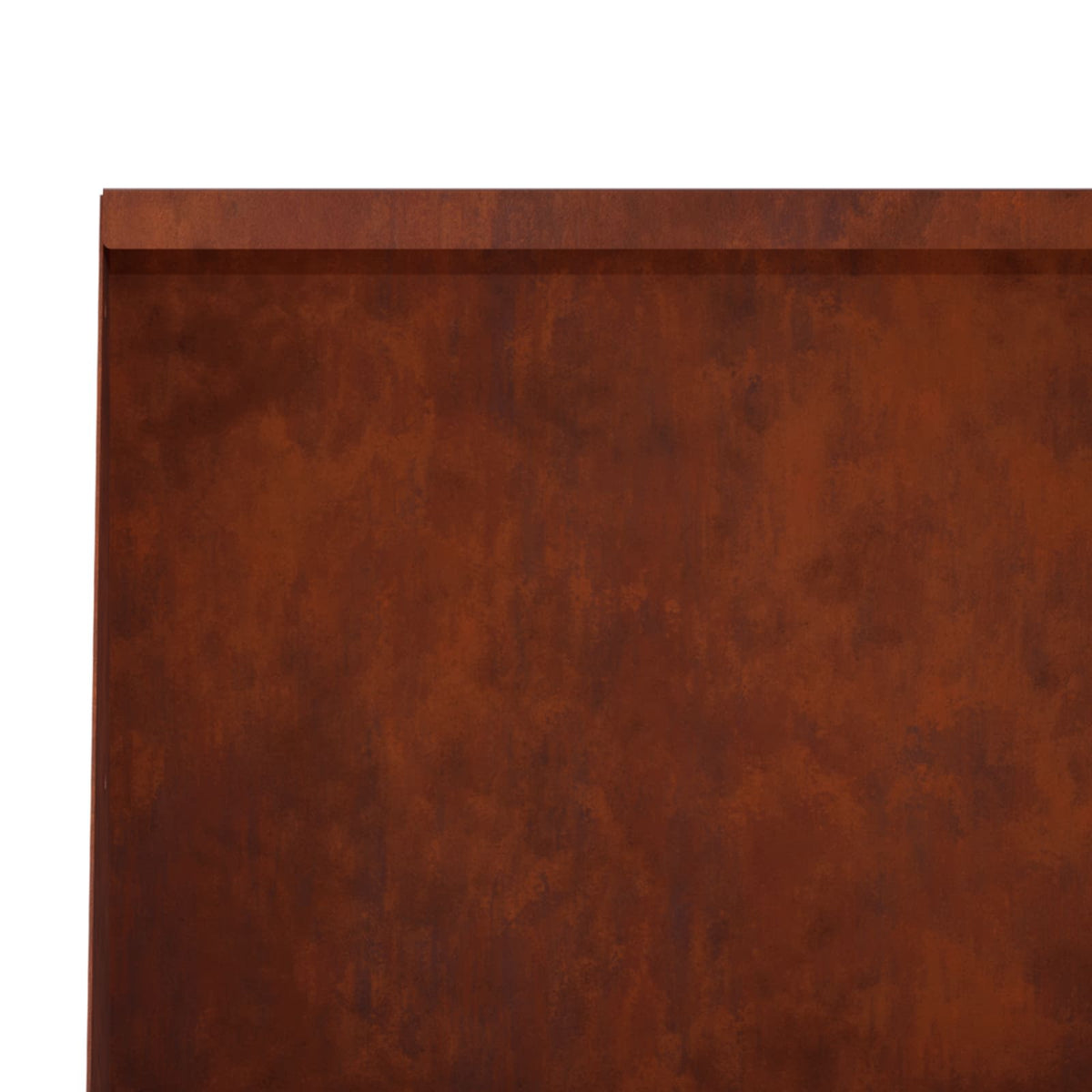 Retaining Wall 4 pcs 60 x 12 x 40 cm Weathering Steel Rusty