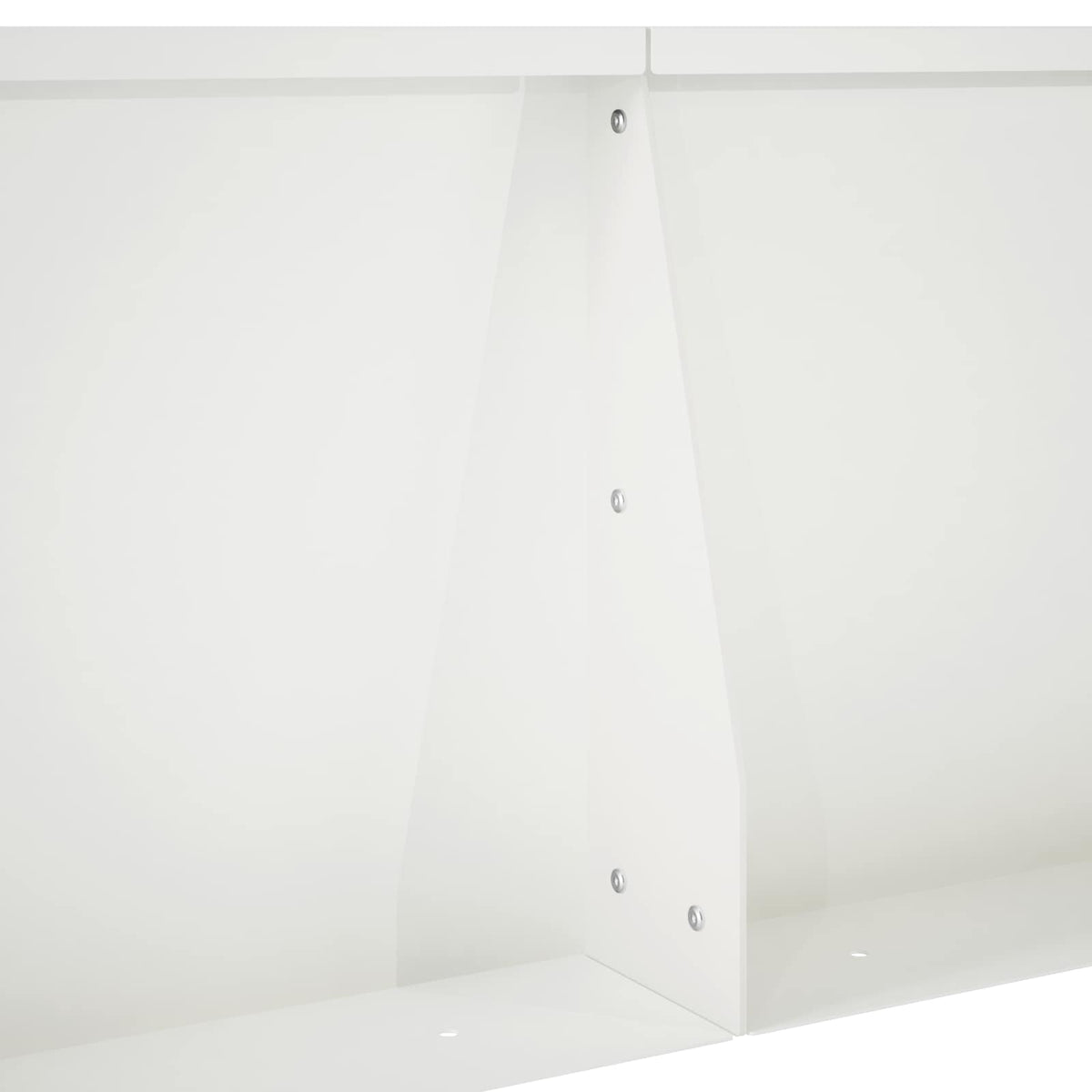 Retaining Wall 4 pcs 60 x 12 x 50 cm Steel White