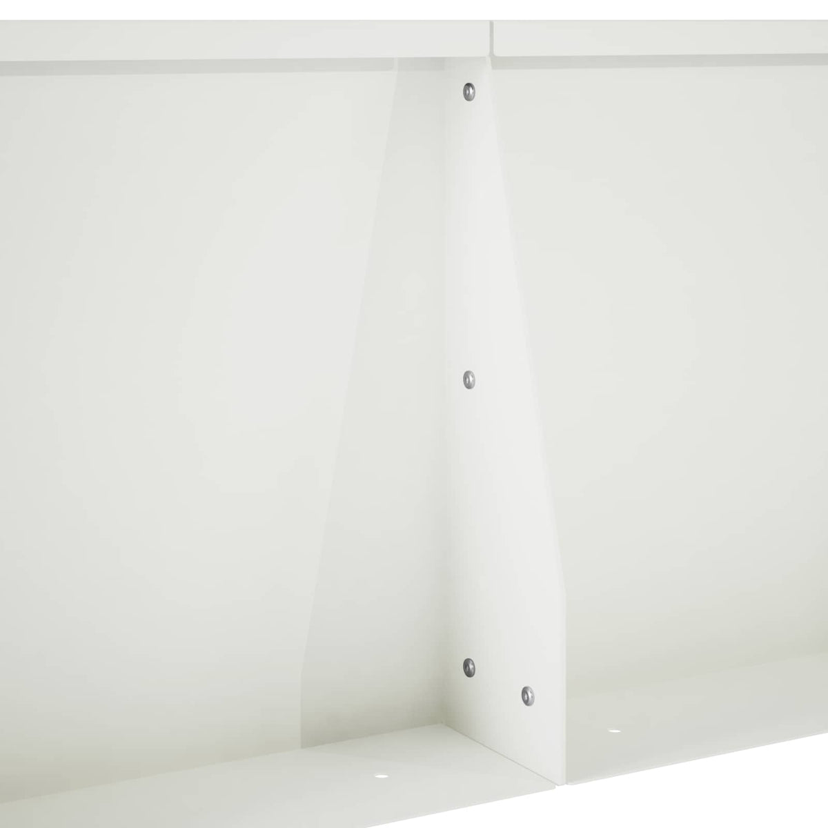 Retaining Wall 6 pcs 100 x 12 x 30 cm Steel White