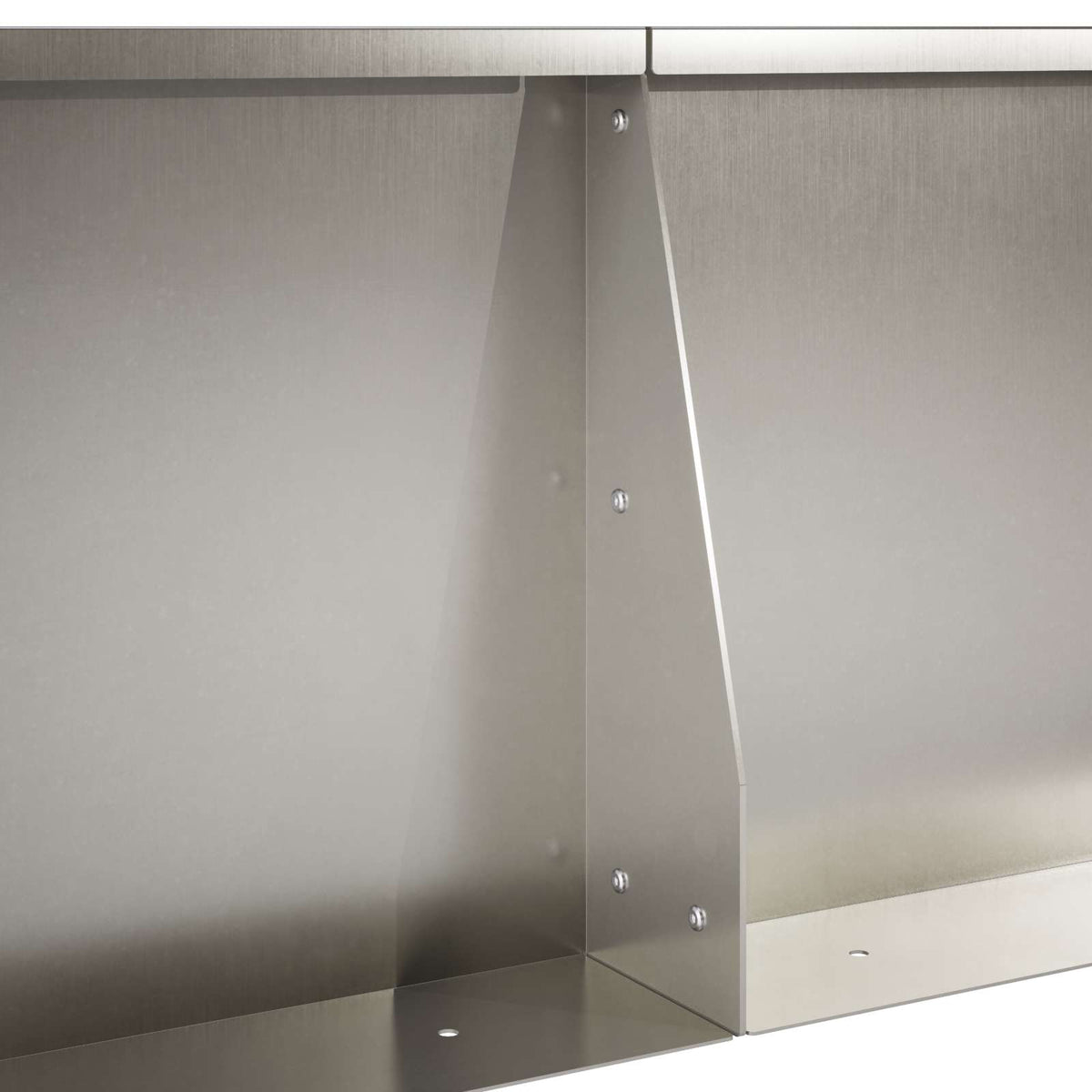 Retaining Wall 6 pcs 100 x 12 x 30 cm Stainless Steel Silver