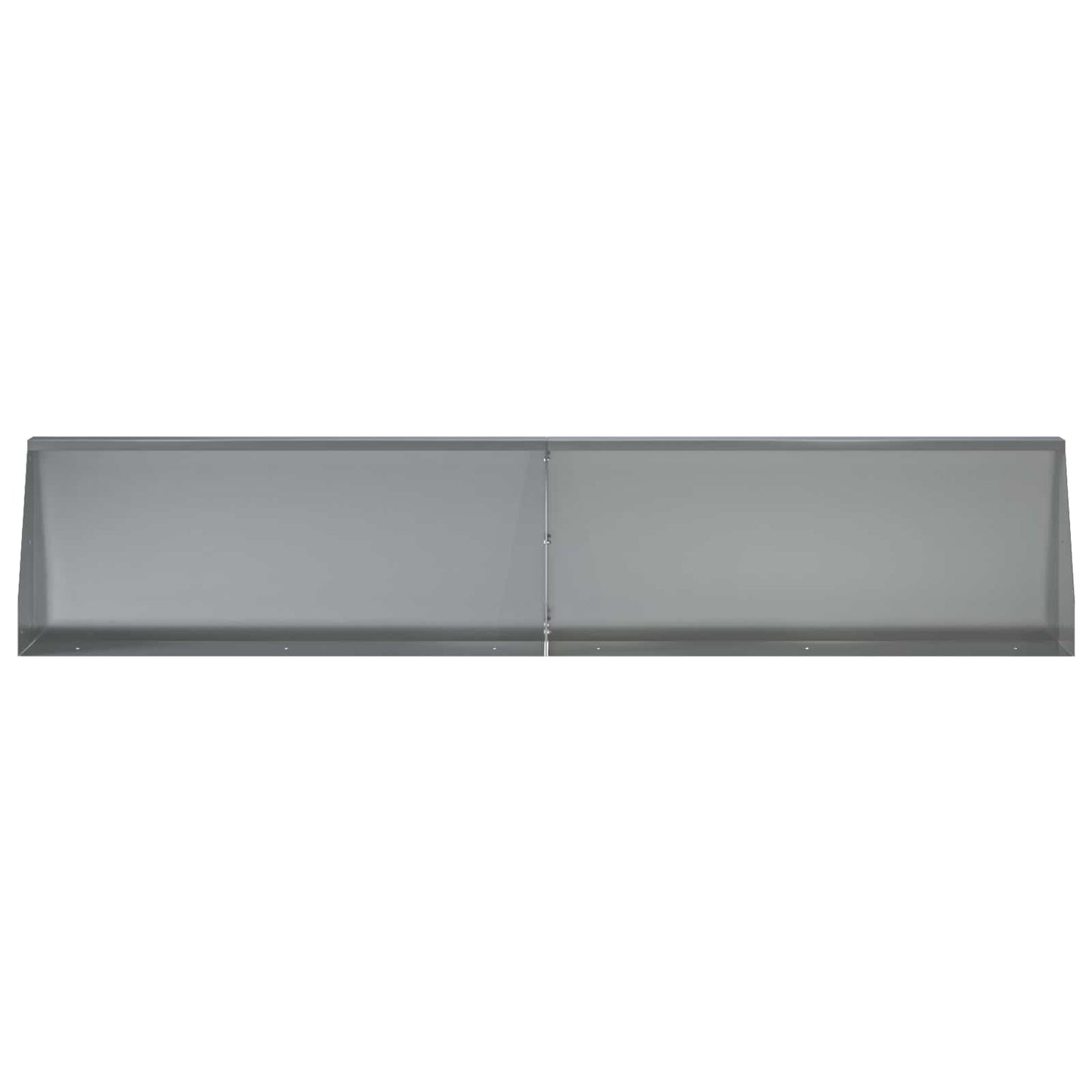 Retaining Wall 6 pcs 100 x 12 x 30 cm Galvanised Steel Silver