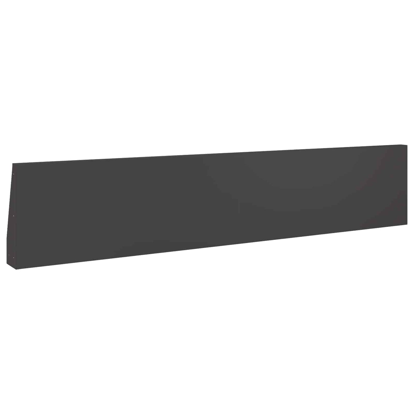 Retaining Wall 6 pcs 100 x 12 x 40 cm Steel Black