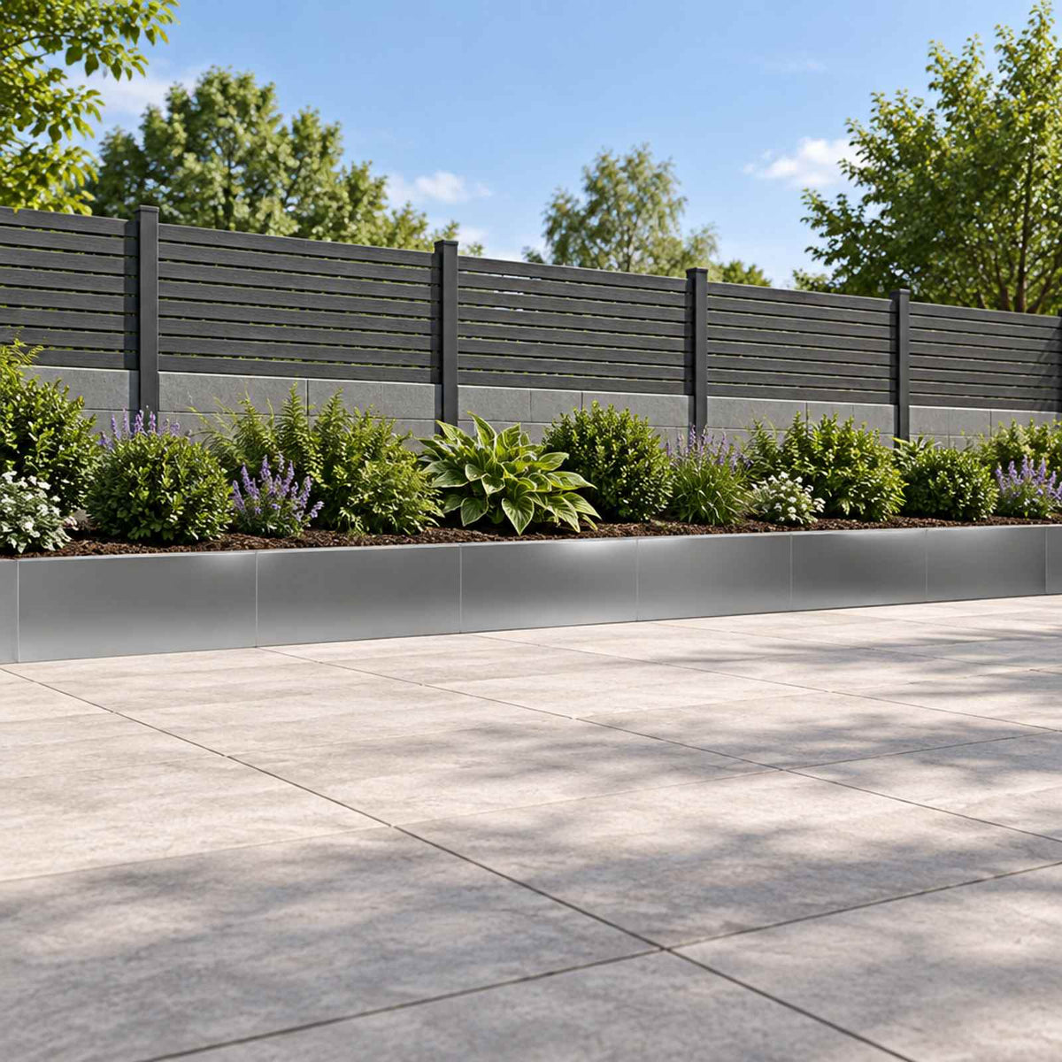 Retaining Wall 6 pcs 100 x 12 x 30 cm Galvanised Steel Silver