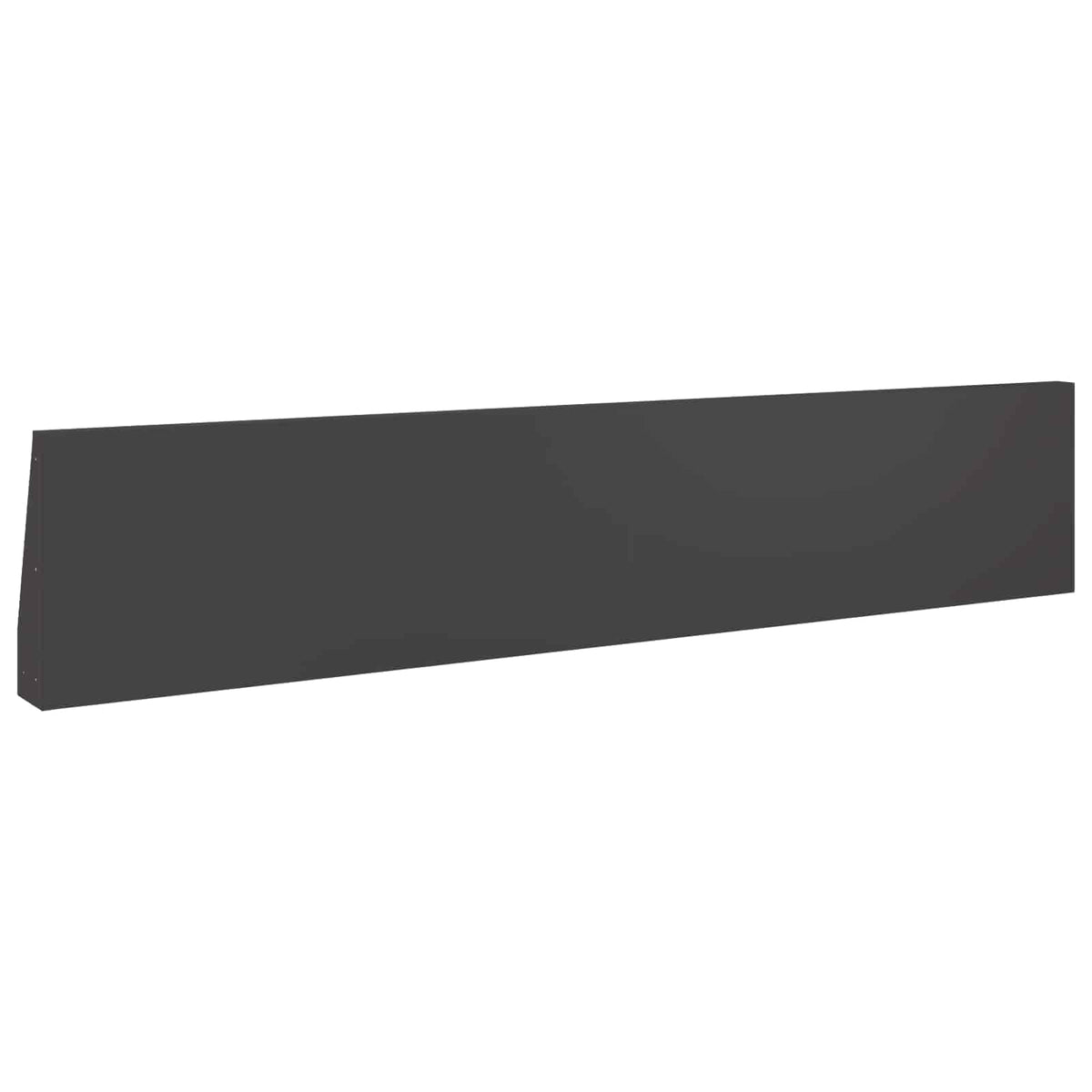Retaining Wall 6 pcs 100 x 12 x 50 cm Steel Black