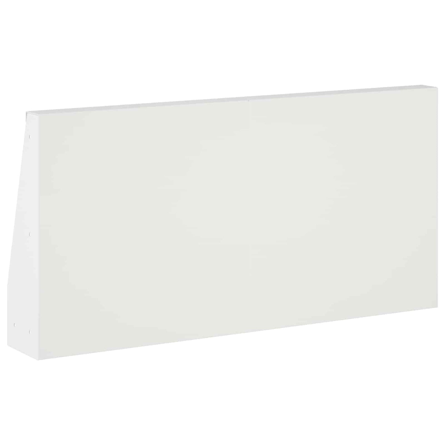 Retaining Wall 6 pcs 40 x 12 x 40 cm Steel White