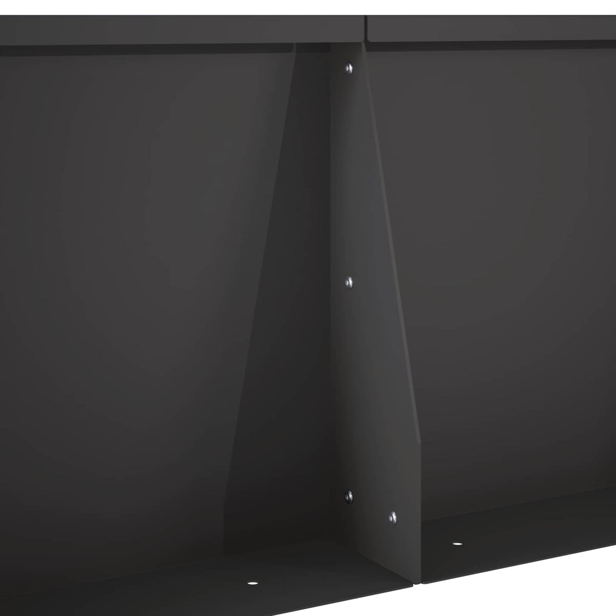 Retaining Wall 6 pcs 60 x 12 x 50 cm Steel Black