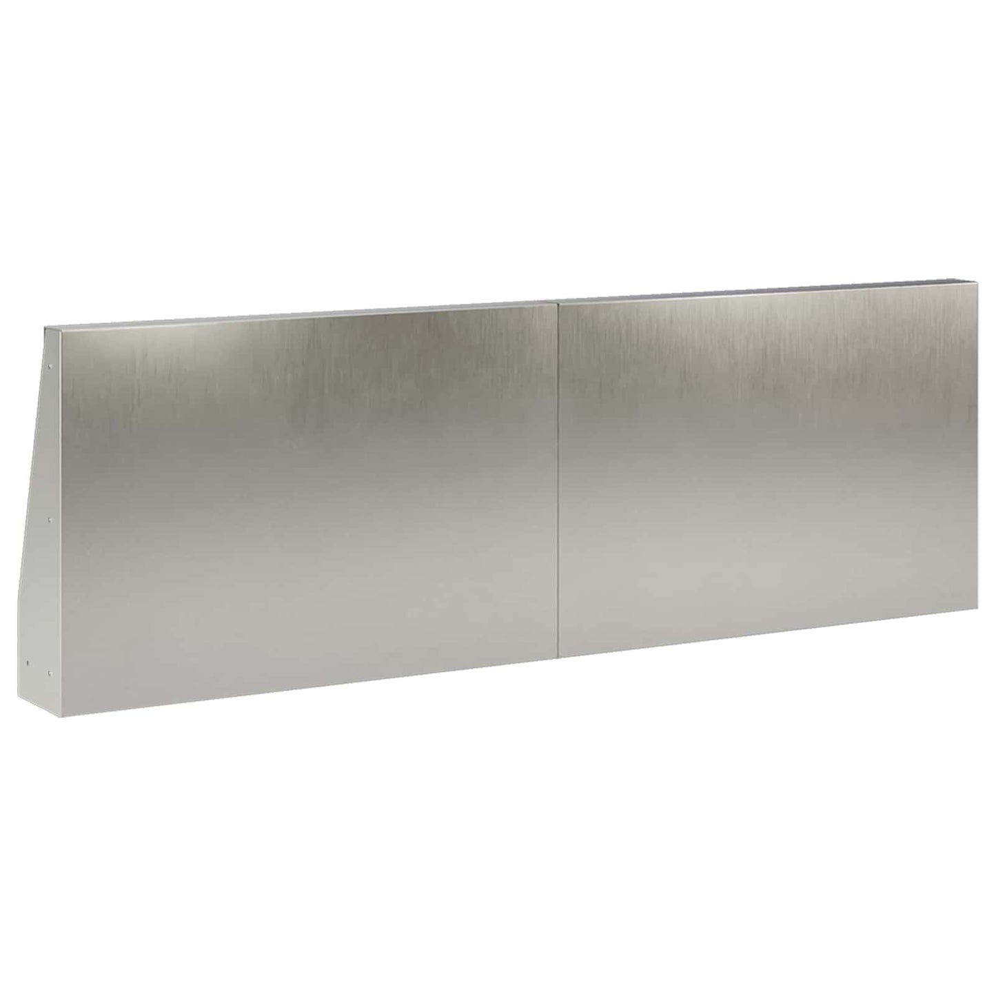 Retaining Wall 6 pcs 60 x 12 x 50 cm Stainless Steel Silver