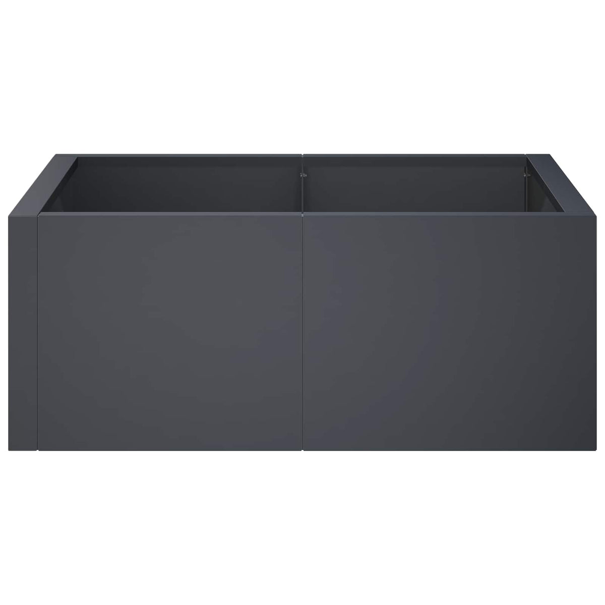 Retaining Wall 4 pcs 100 x 100 x 30 cm Steel Anthracite