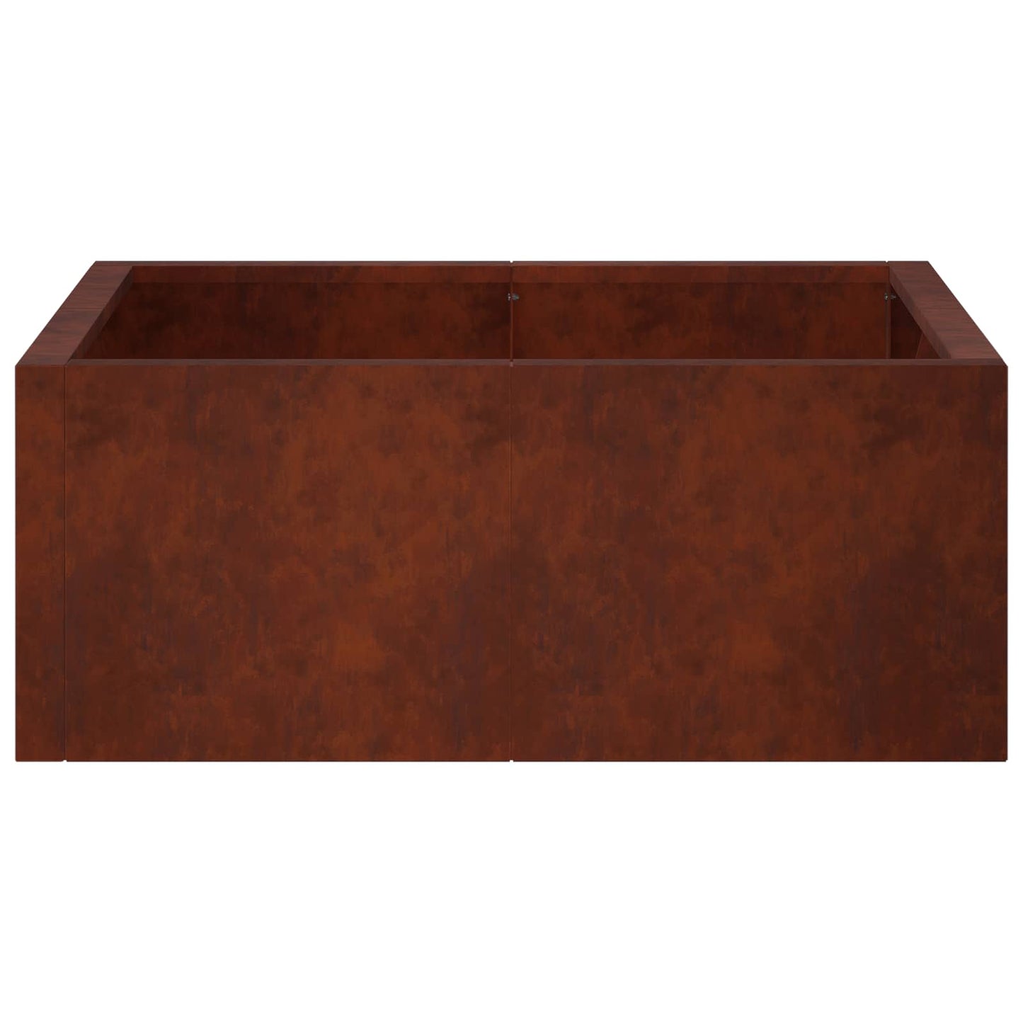 Retaining Wall 4 pcs 100 x 100 x 40 cm Weathering Steel Rusty