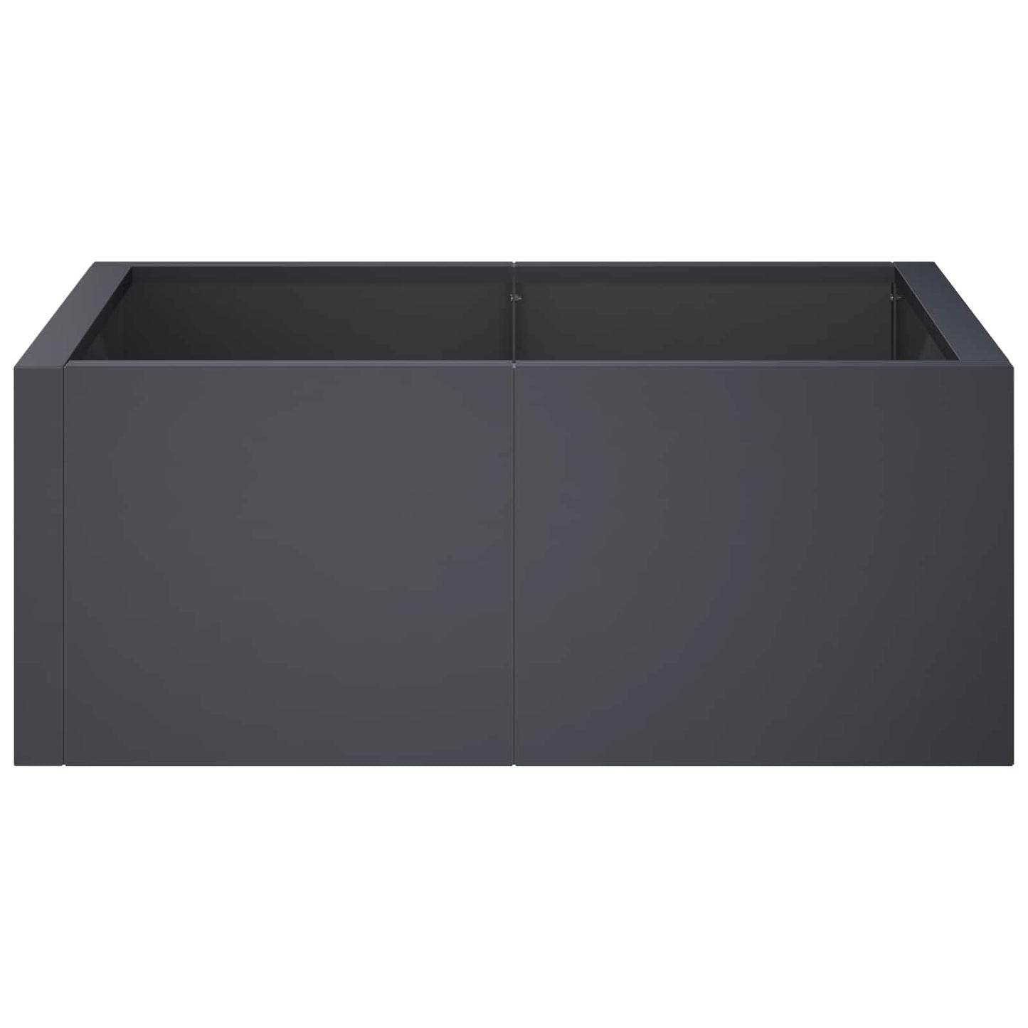 Retaining Wall 4 pcs 100 x 100 x 50 cm Steel Anthracite