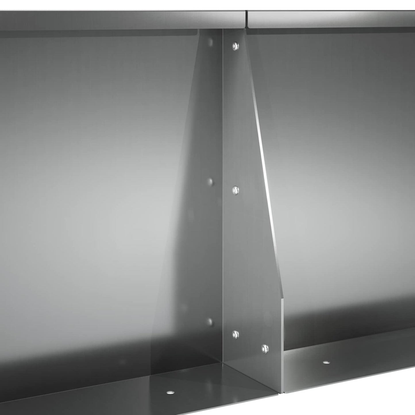 Retaining Wall 4 pcs 100 x 100 x 50 cm Galvanised Steel Silver